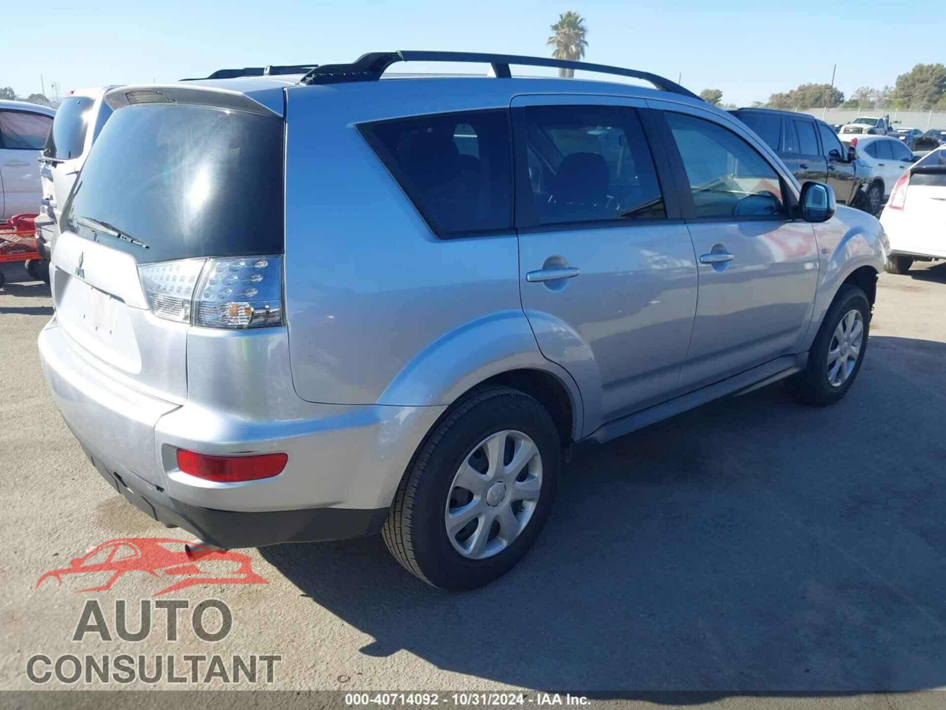 MITSUBISHI OUTLANDER 2012 - JA4AS2AW0CU028272
