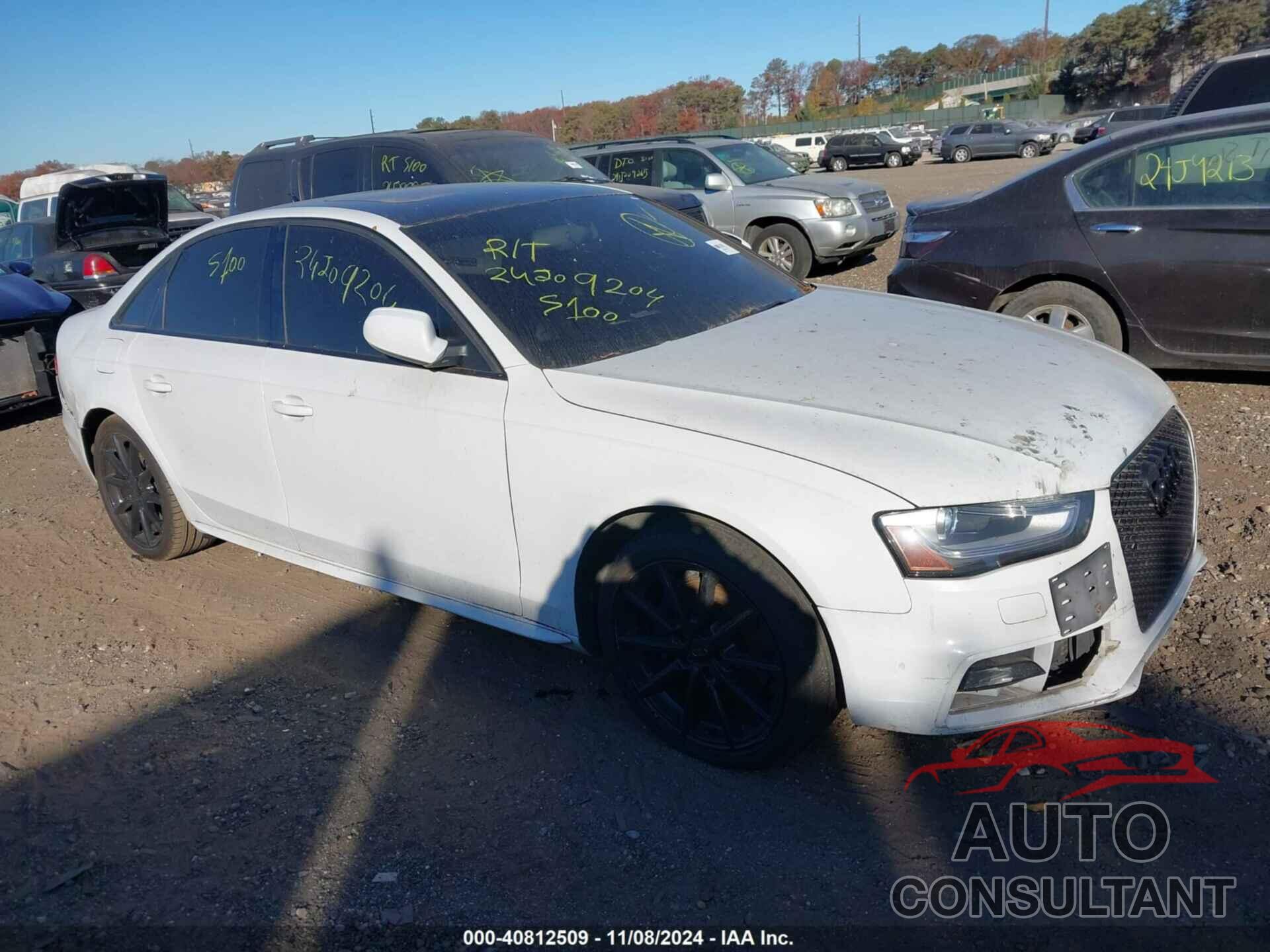 AUDI A4 2014 - WAUFFAFL5EN007792