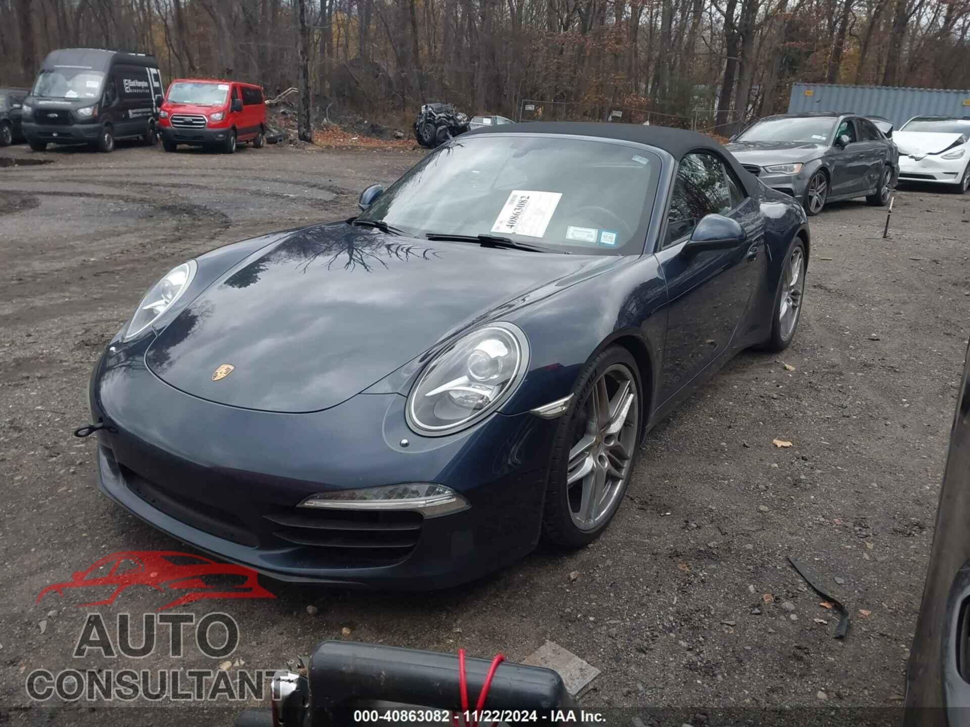 PORSCHE 911 2012 - WP0CB2A97CS155203