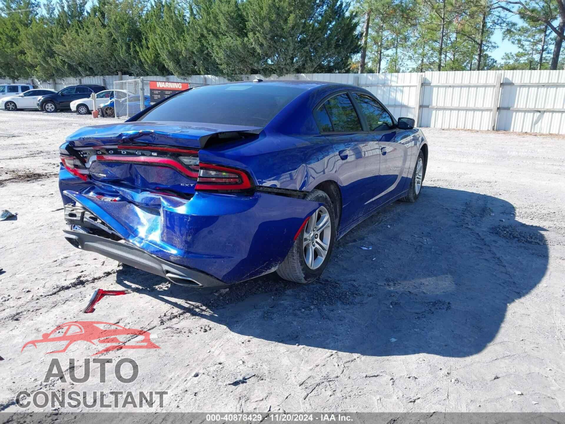 DODGE CHARGER 2018 - 2C3CDXBG4JH164440
