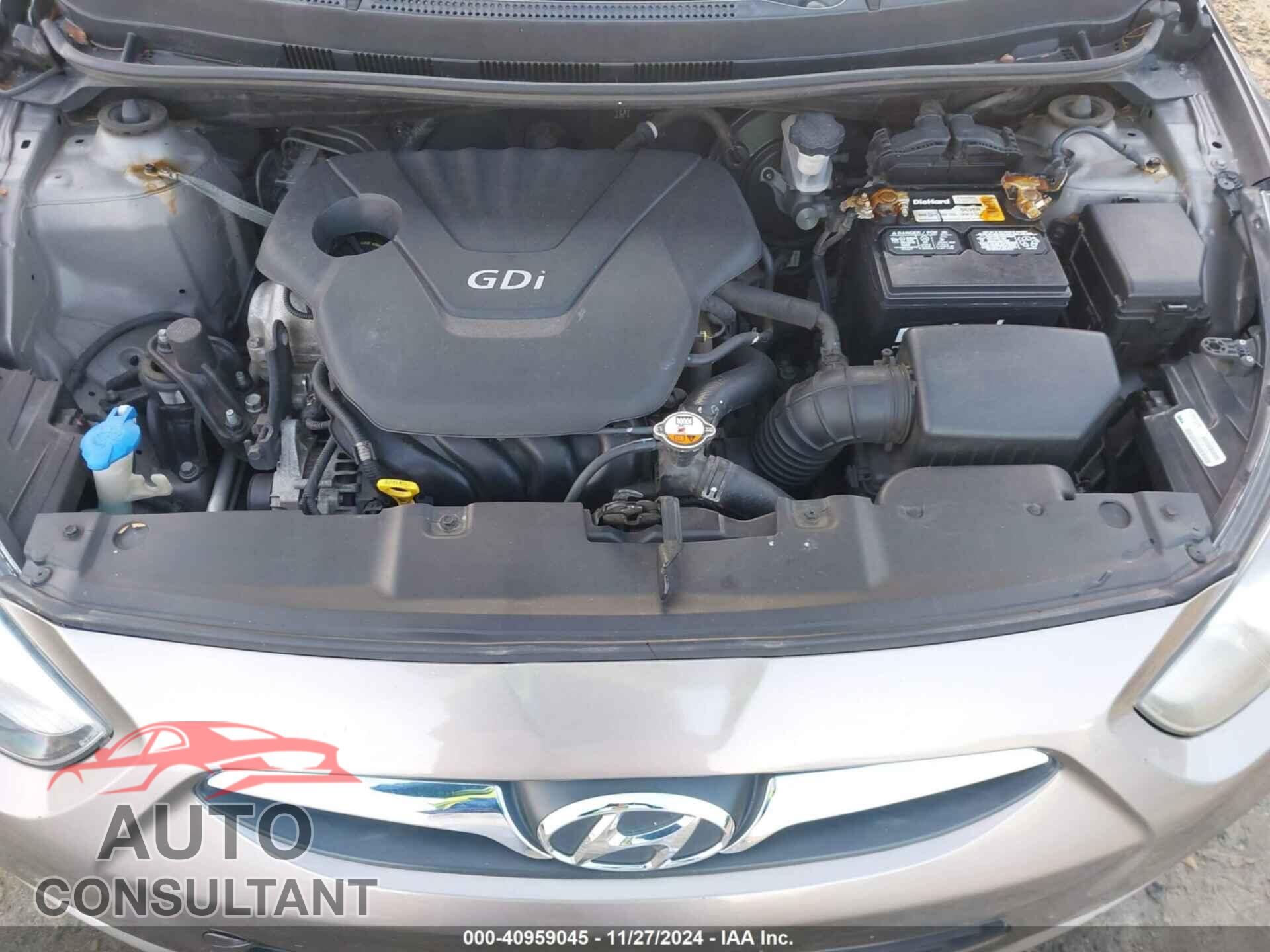 HYUNDAI ACCENT 2013 - KMHCT4AE1DU422181