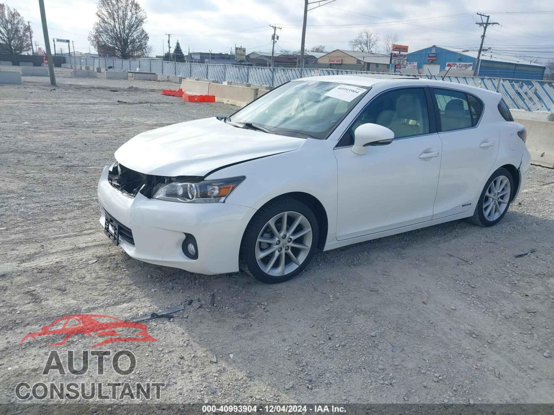 LEXUS CT 200H 2013 - JTHKD5BH2D2172259