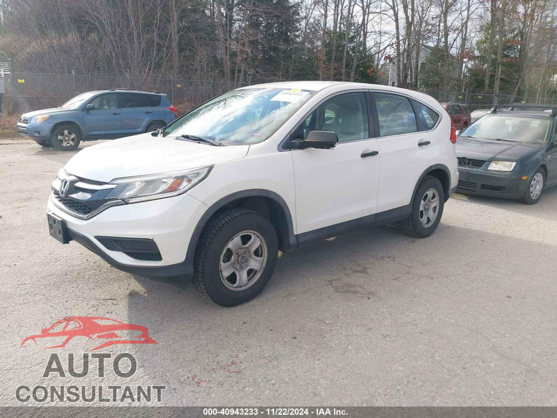 HONDA CR-V 2016 - 5J6RM4H33GL045230