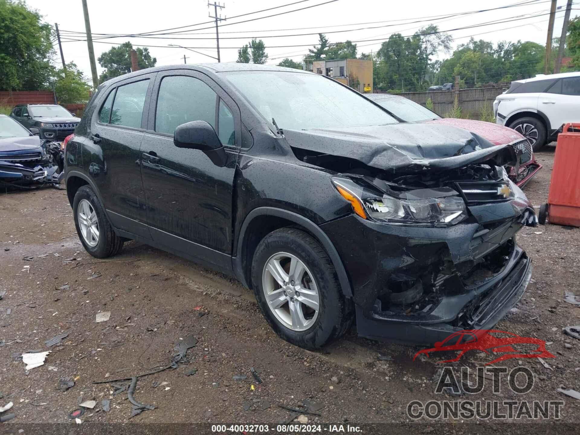 CHEVROLET TRAX 2020 - 3GNCJKSB1LL114110