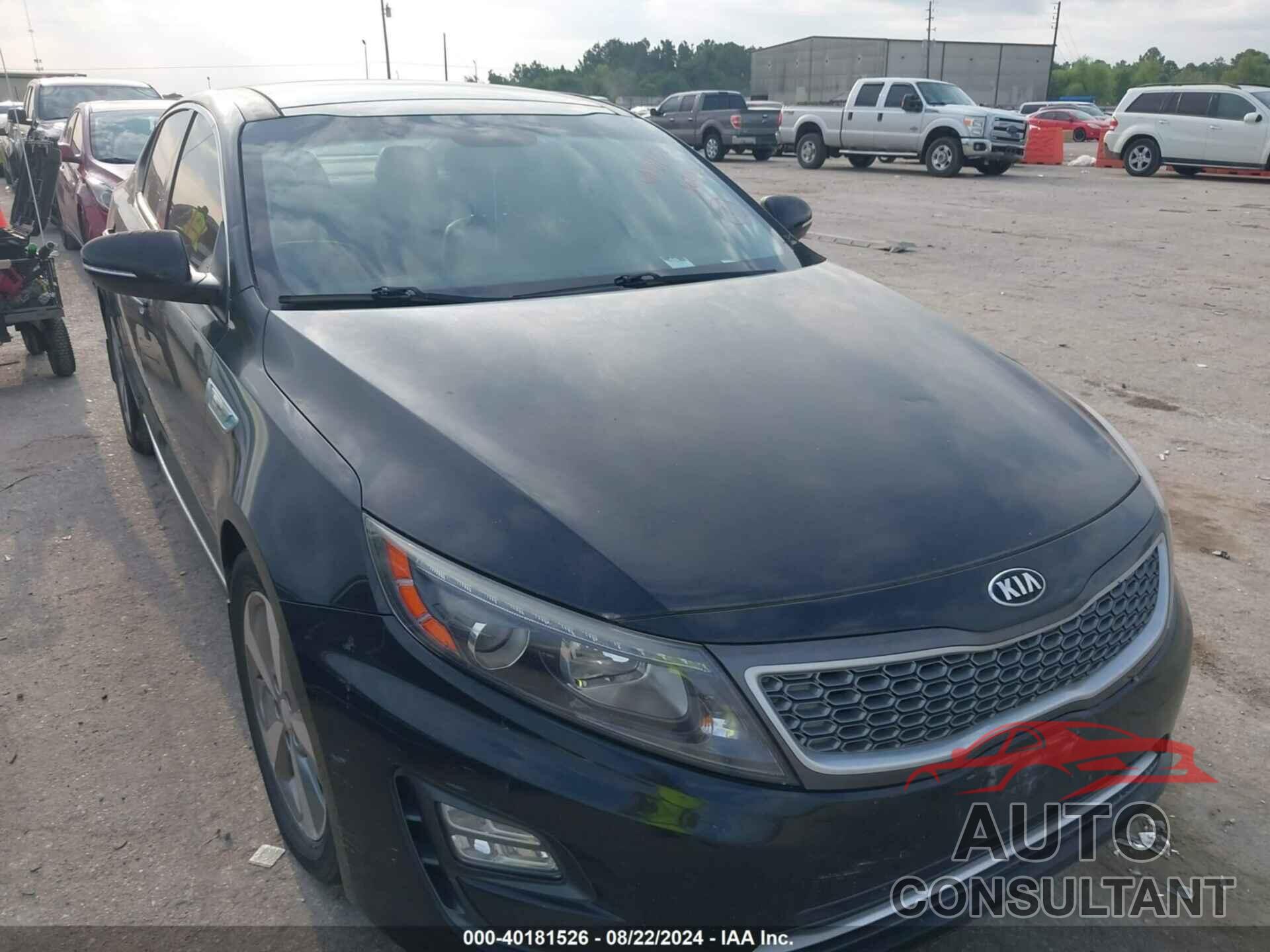 KIA OPTIMA HYBRID 2016 - KNAGN4AD3G5093342