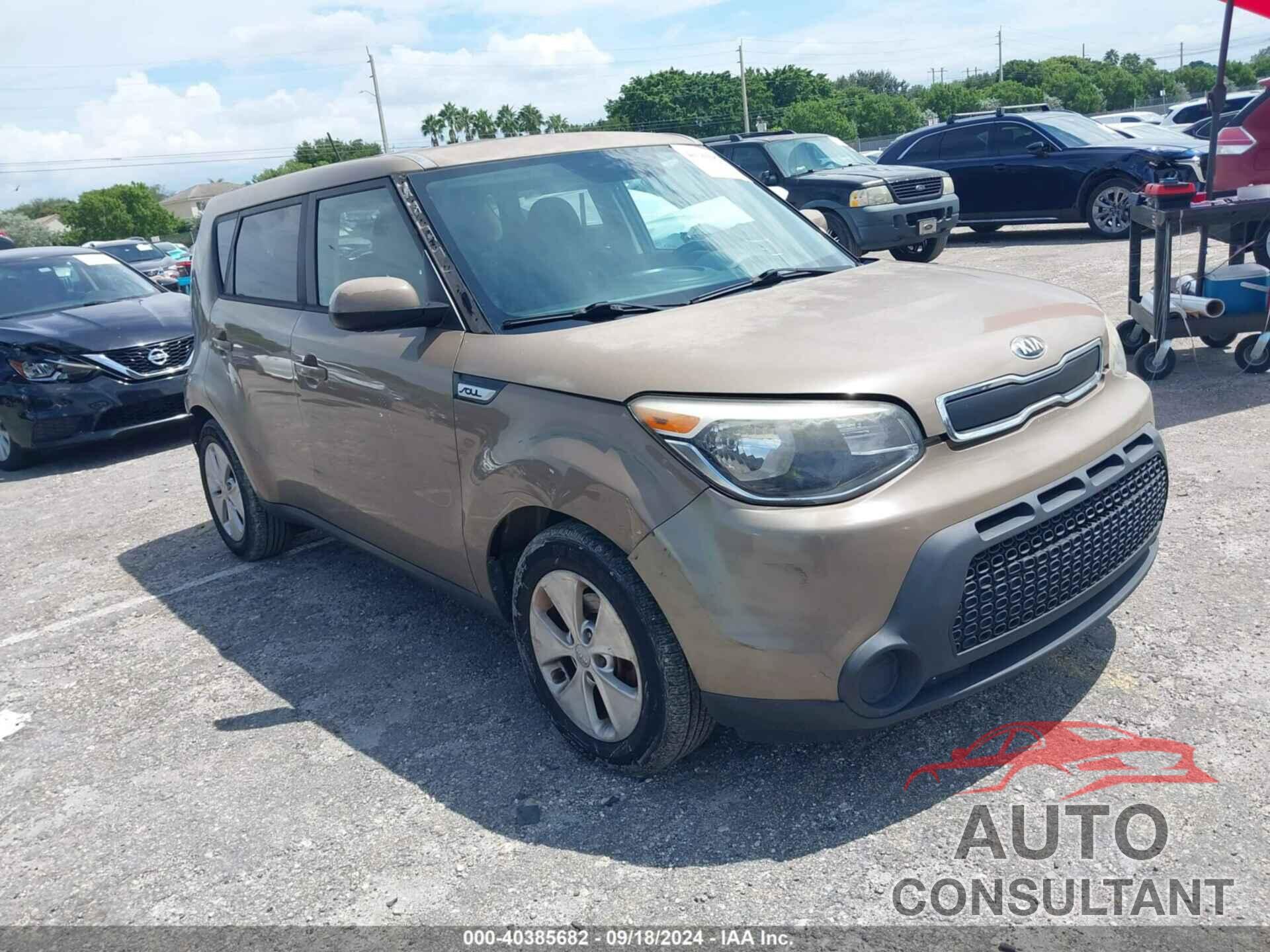 KIA SOUL 2016 - KNDJN2A27G7284990