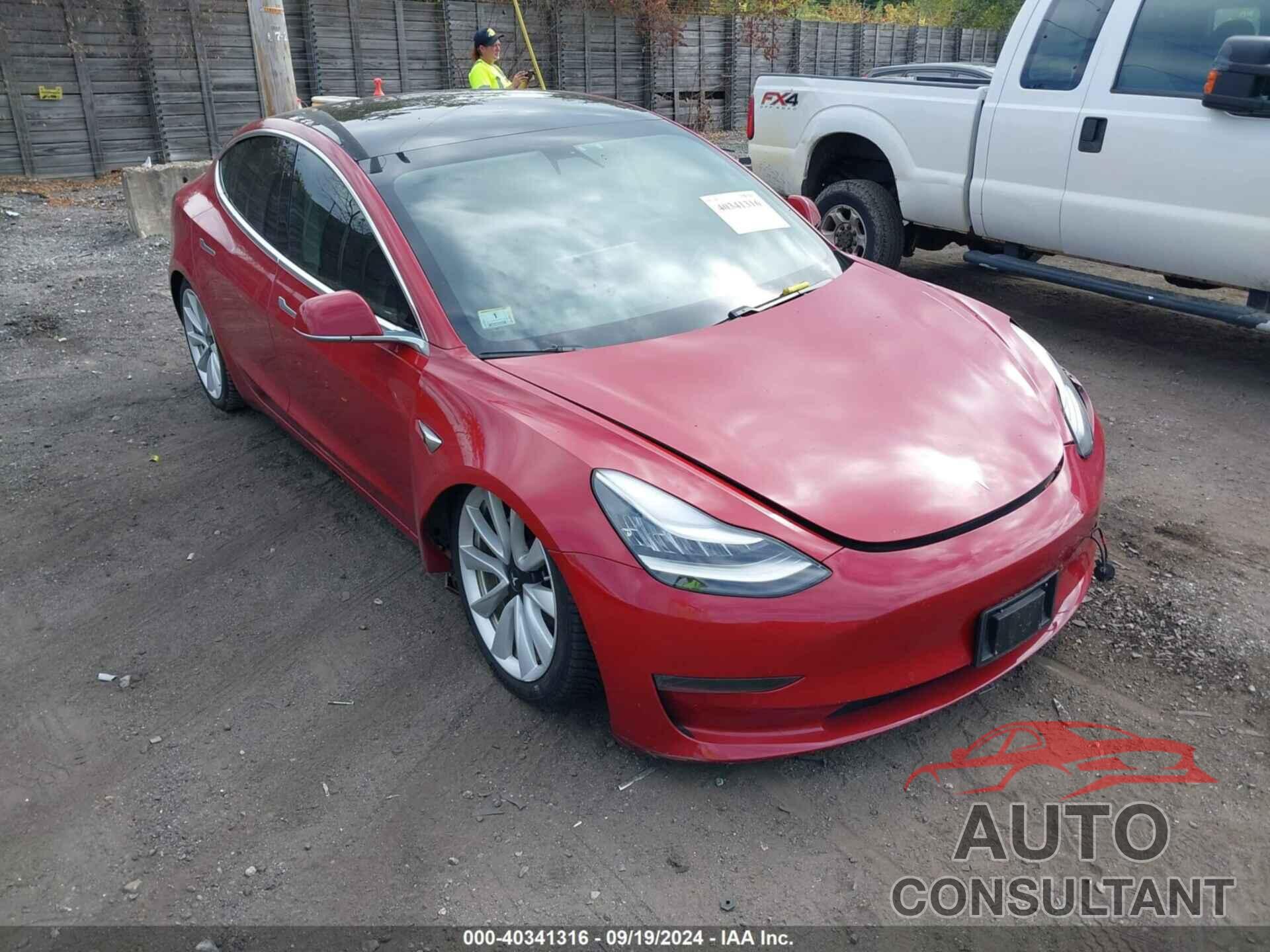 TESLA MODEL 3 2019 - 5YJ3E1EB2KF530036