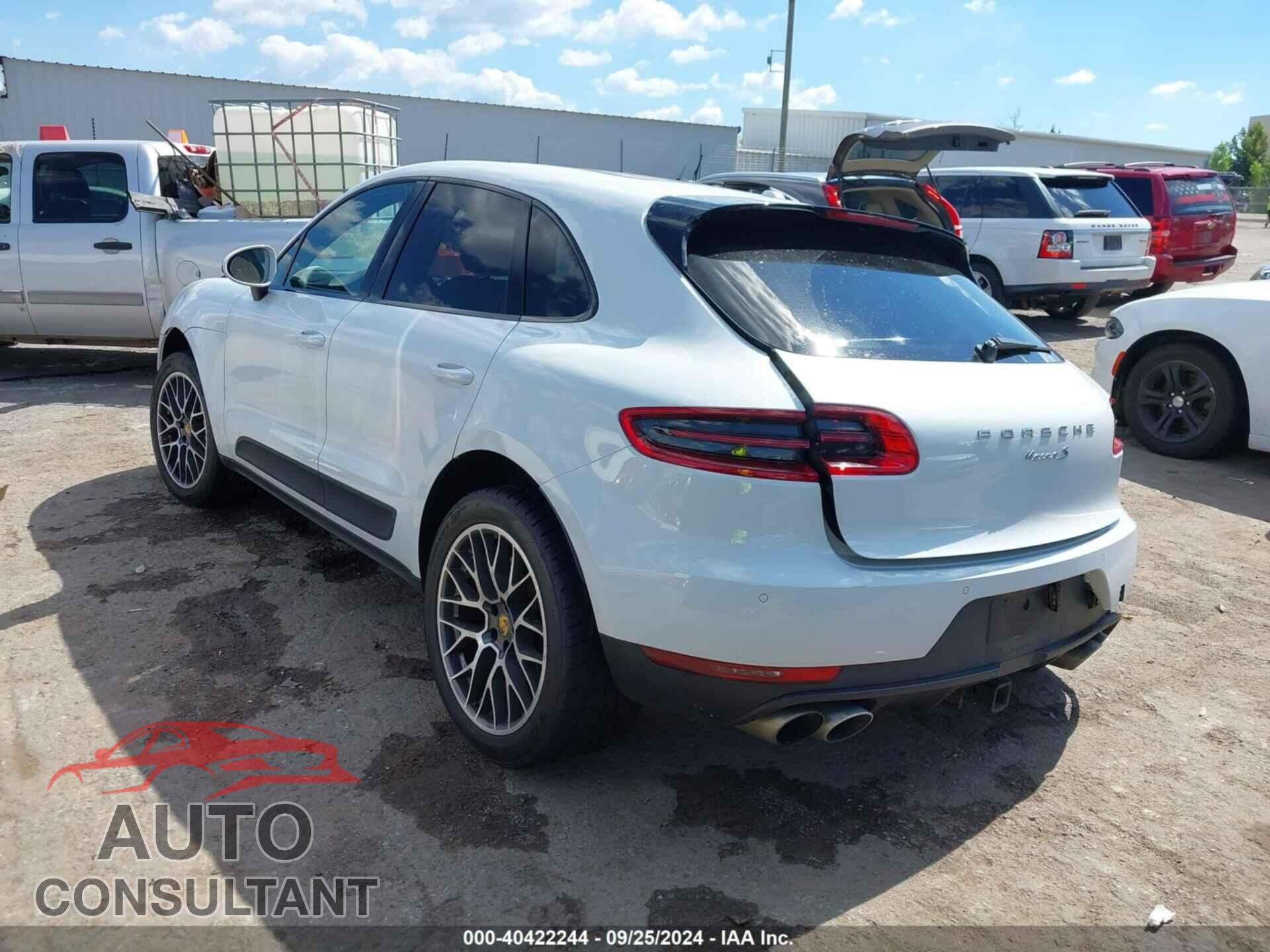 PORSCHE MACAN 2016 - WP1AB2A53GLB48509
