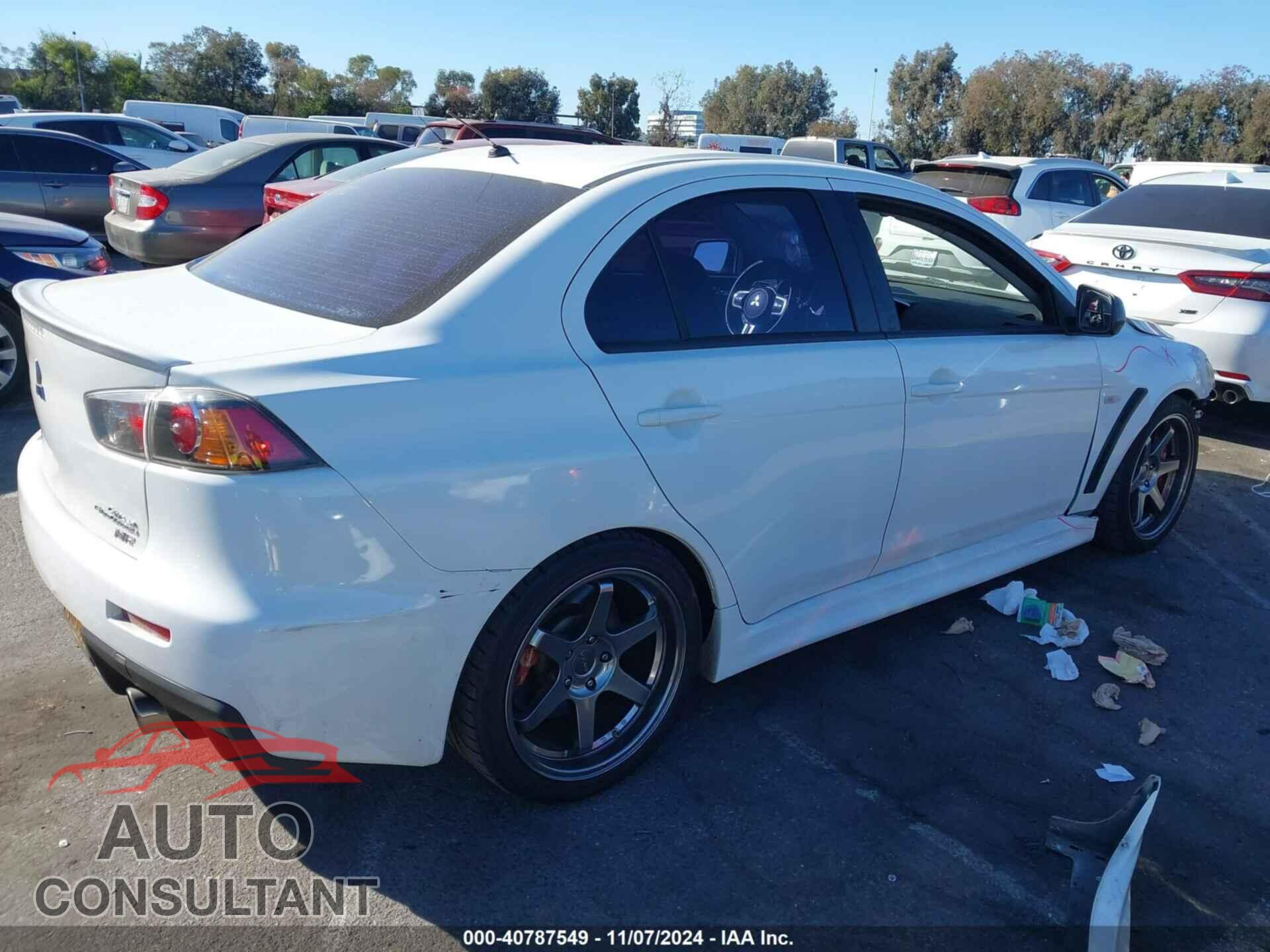MITSUBISHI LANCER EVOLUTION 2012 - JA32W5FV3CU009679