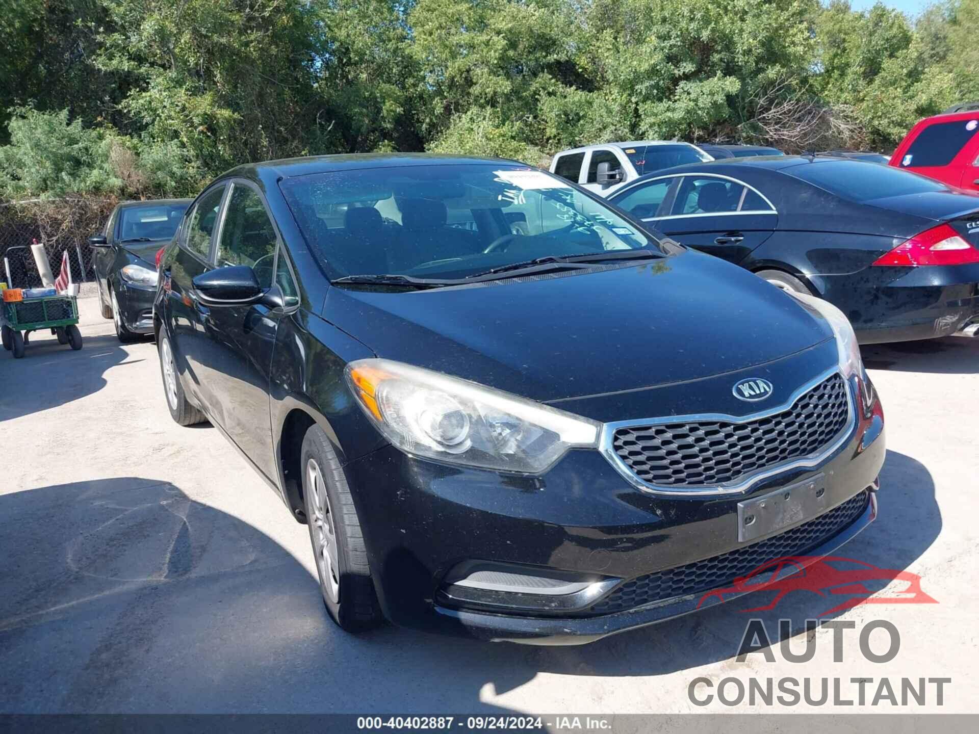 KIA FORTE 2016 - KNAFK4A63G5573385