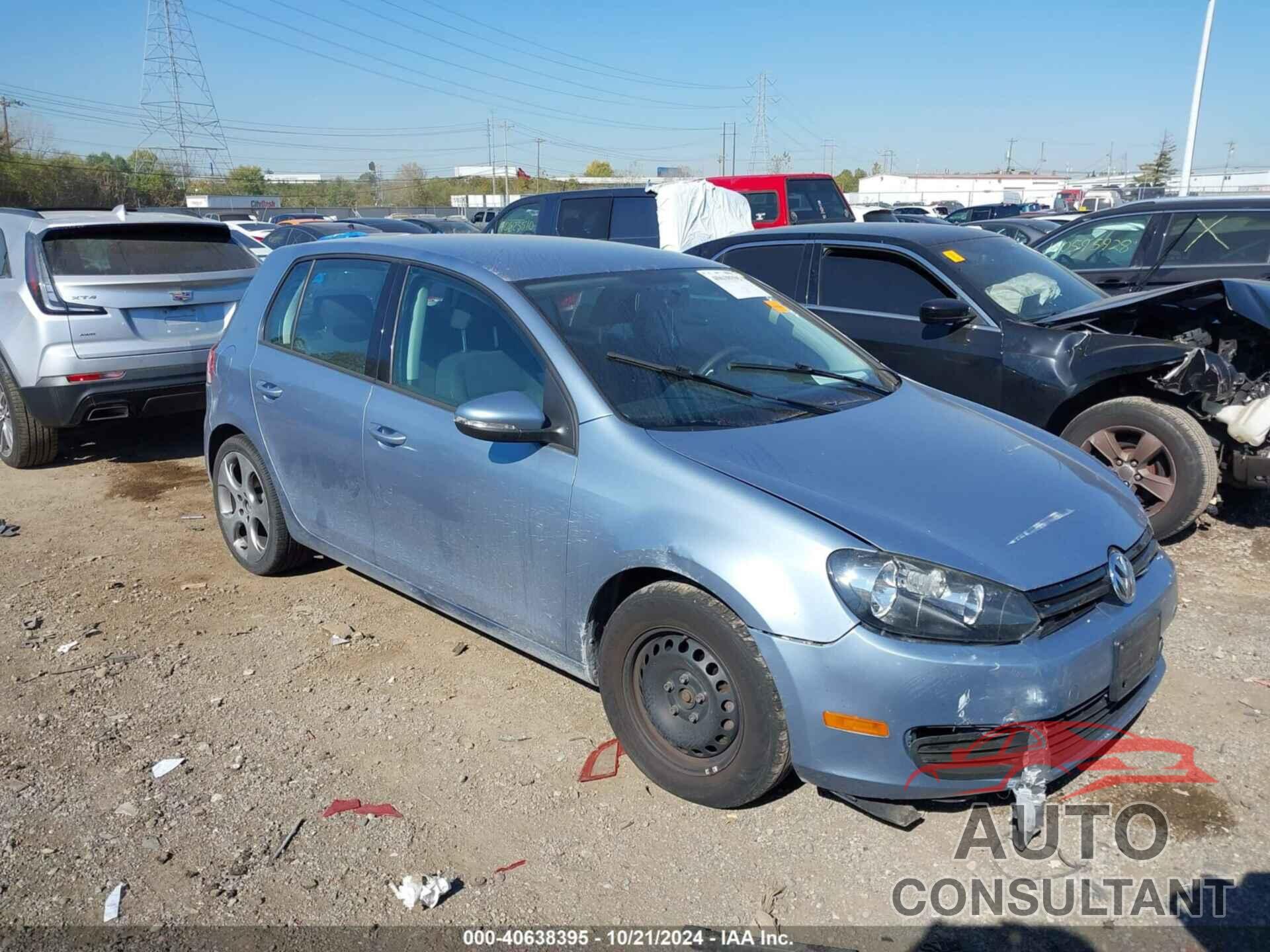 VOLKSWAGEN GOLF 2010 - WVWDA7AJ0AW296134