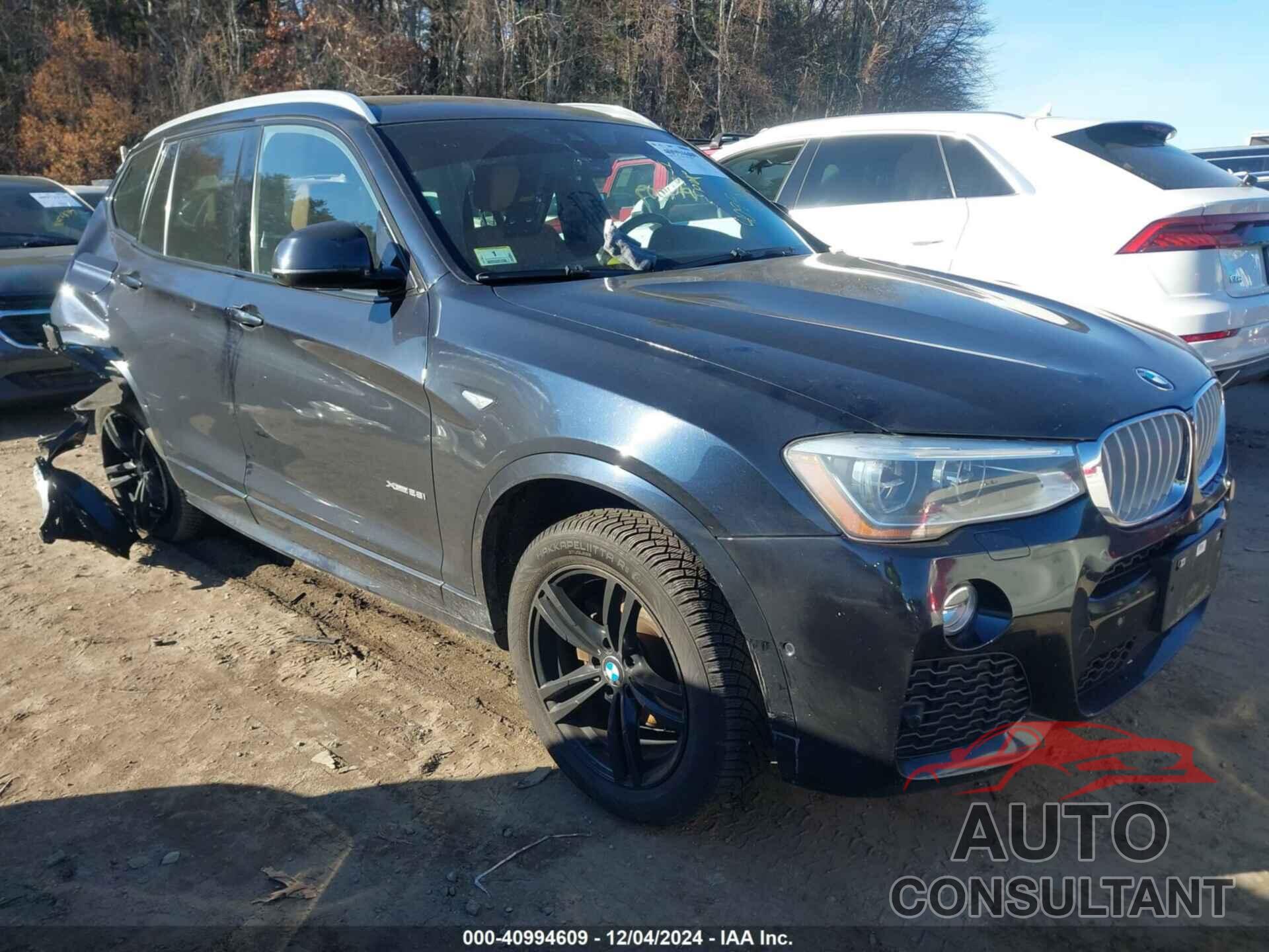 BMW X3 2017 - 5UXWX9C58H0T02826