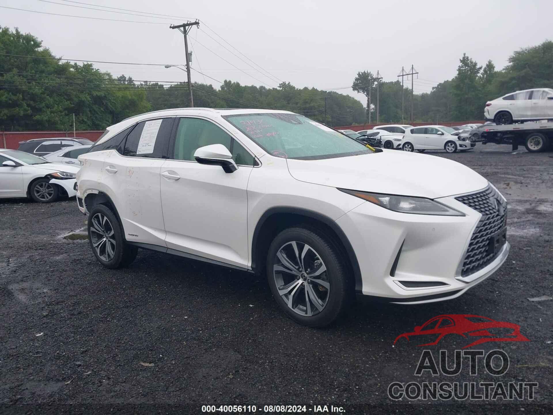 LEXUS RX 450H 2020 - 2T2HGMDAXLC050838