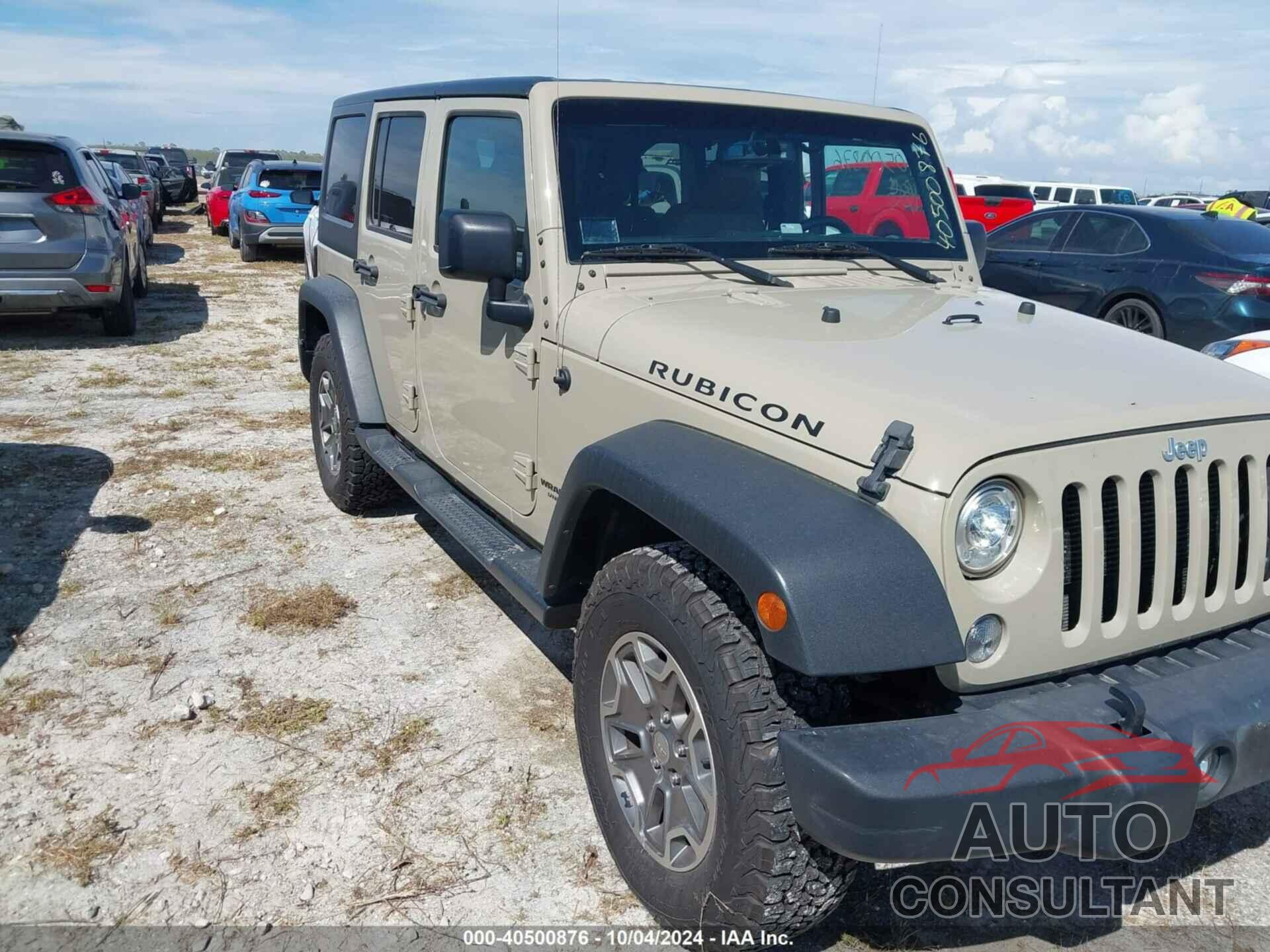 JEEP WRANGLER UNLIMITED 2017 - 1C4BJWFG0HL731308