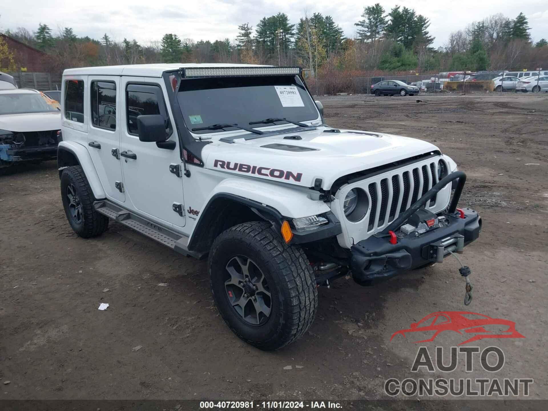 JEEP WRANGLER UNLIMITED 2018 - 1C4HJXFG6JW260480