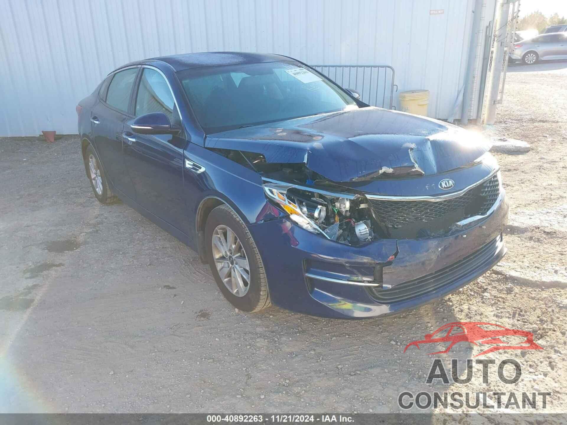 KIA OPTIMA 2017 - 5XXGT4L30HG162675