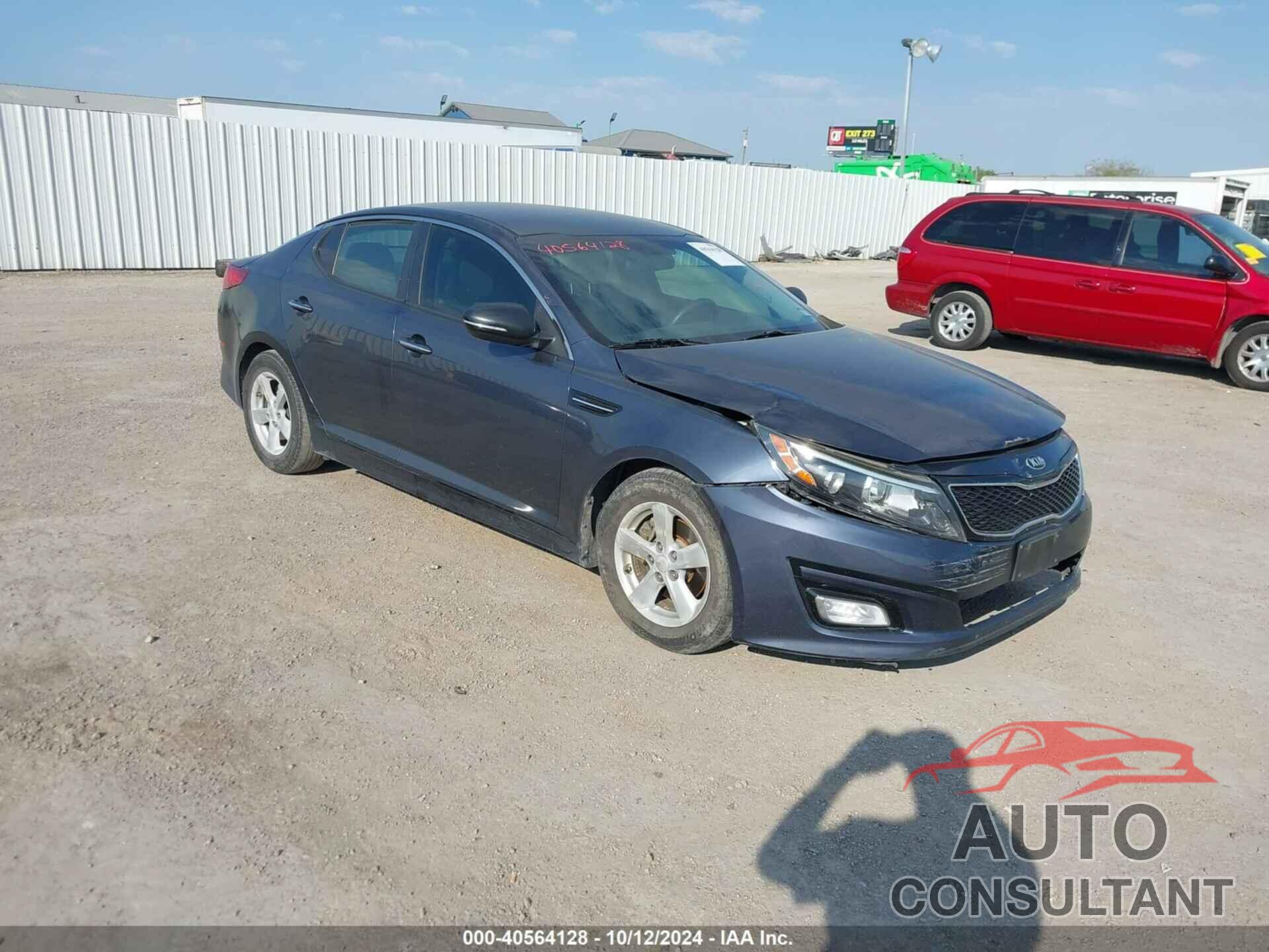 KIA OPTIMA 2015 - KNAGM4A76F5584774