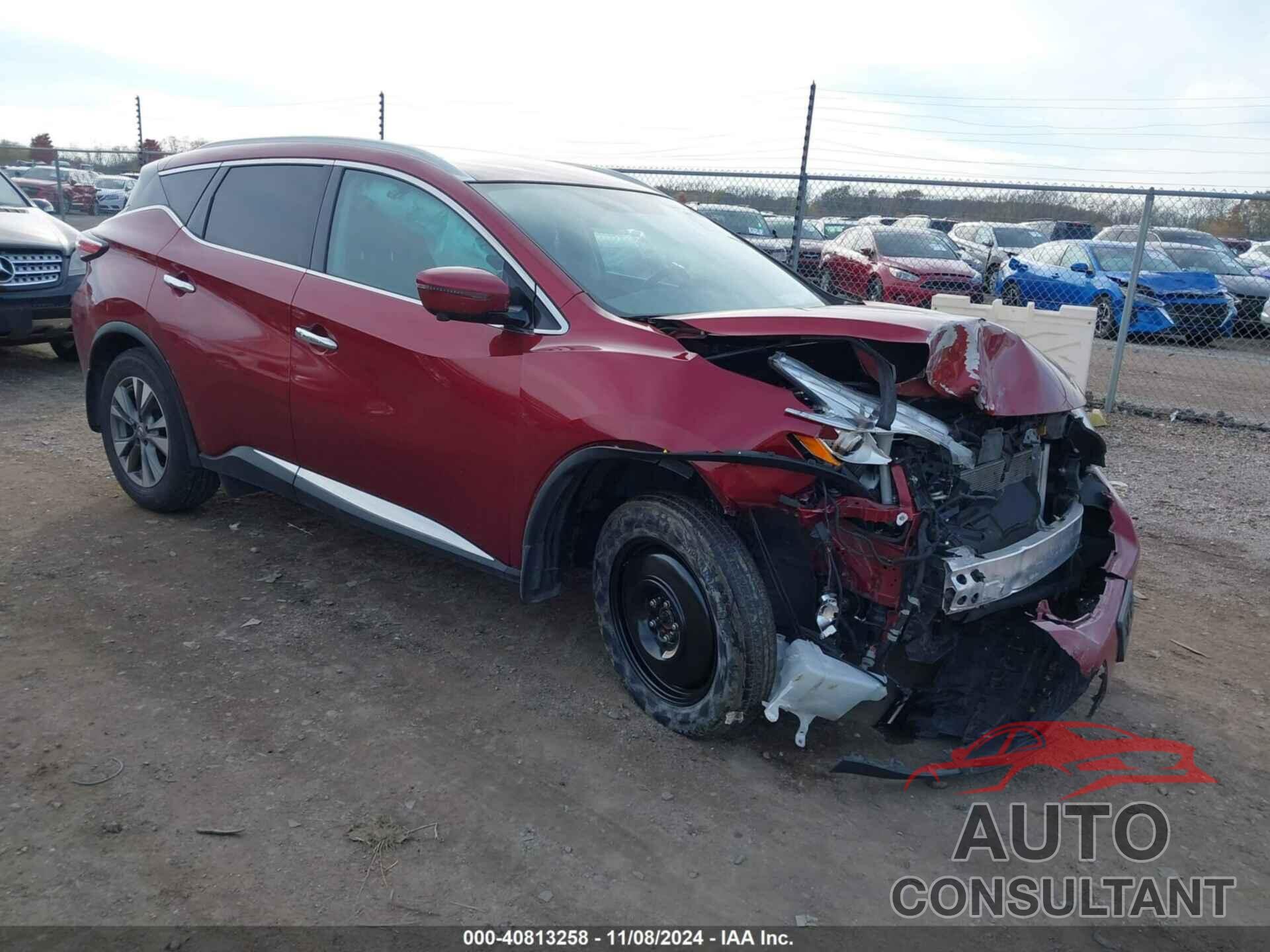 NISSAN MURANO 2017 - 5N1AZ2MH5HN163436