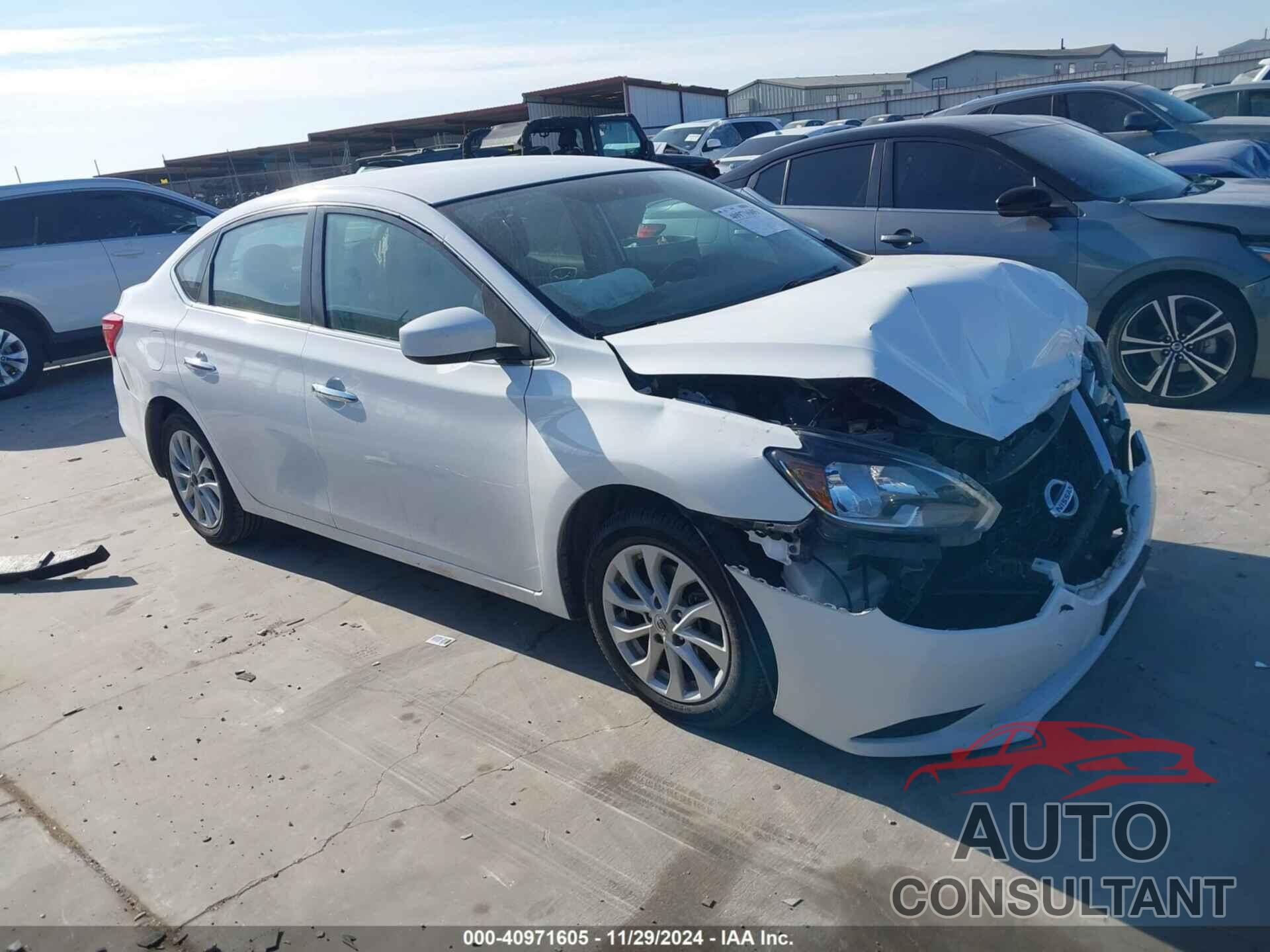 NISSAN SENTRA 2018 - 3N1AB7AP2JL657084