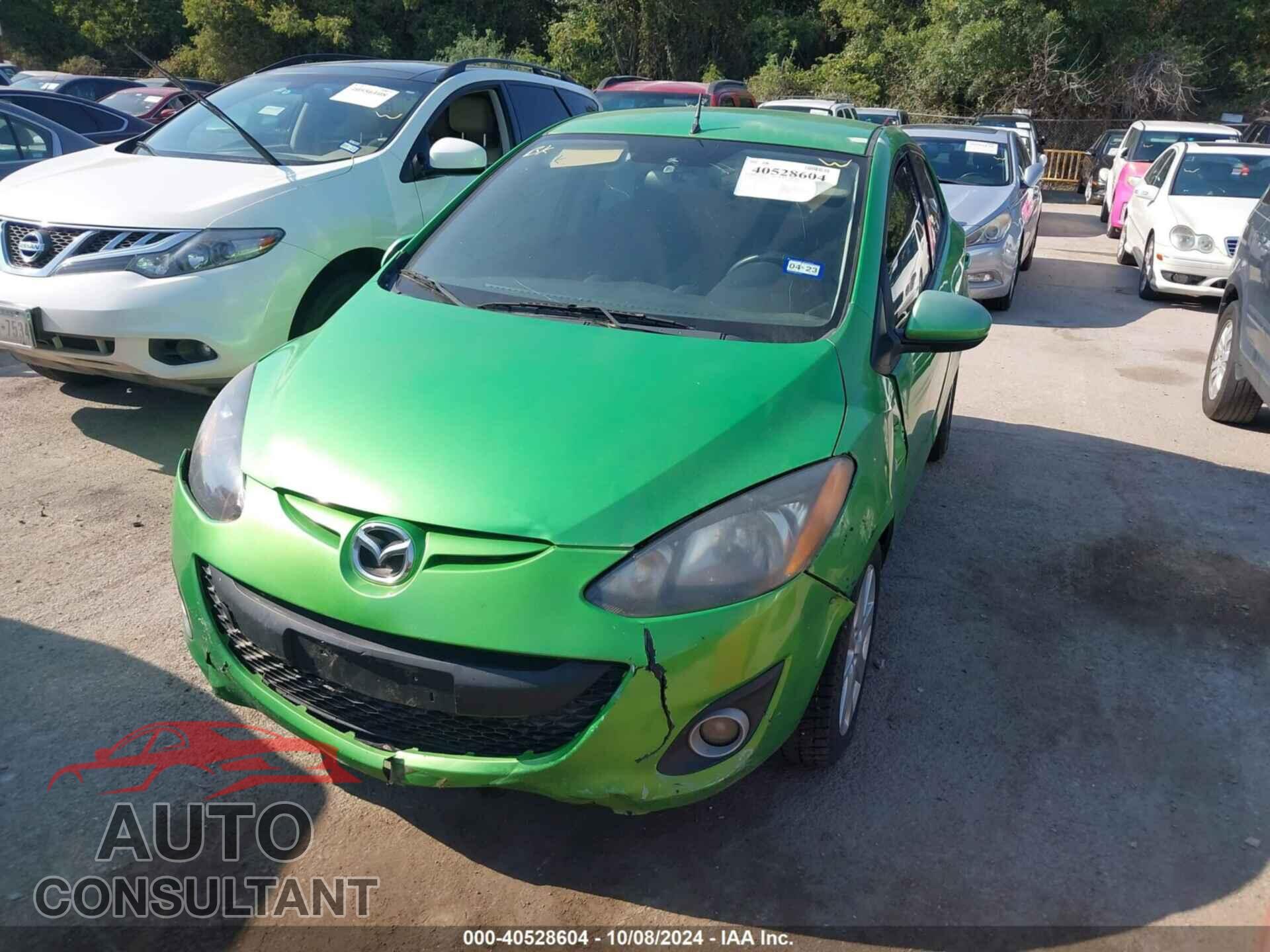 MAZDA MAZDA2 2013 - JM1DE1LY4D0160351