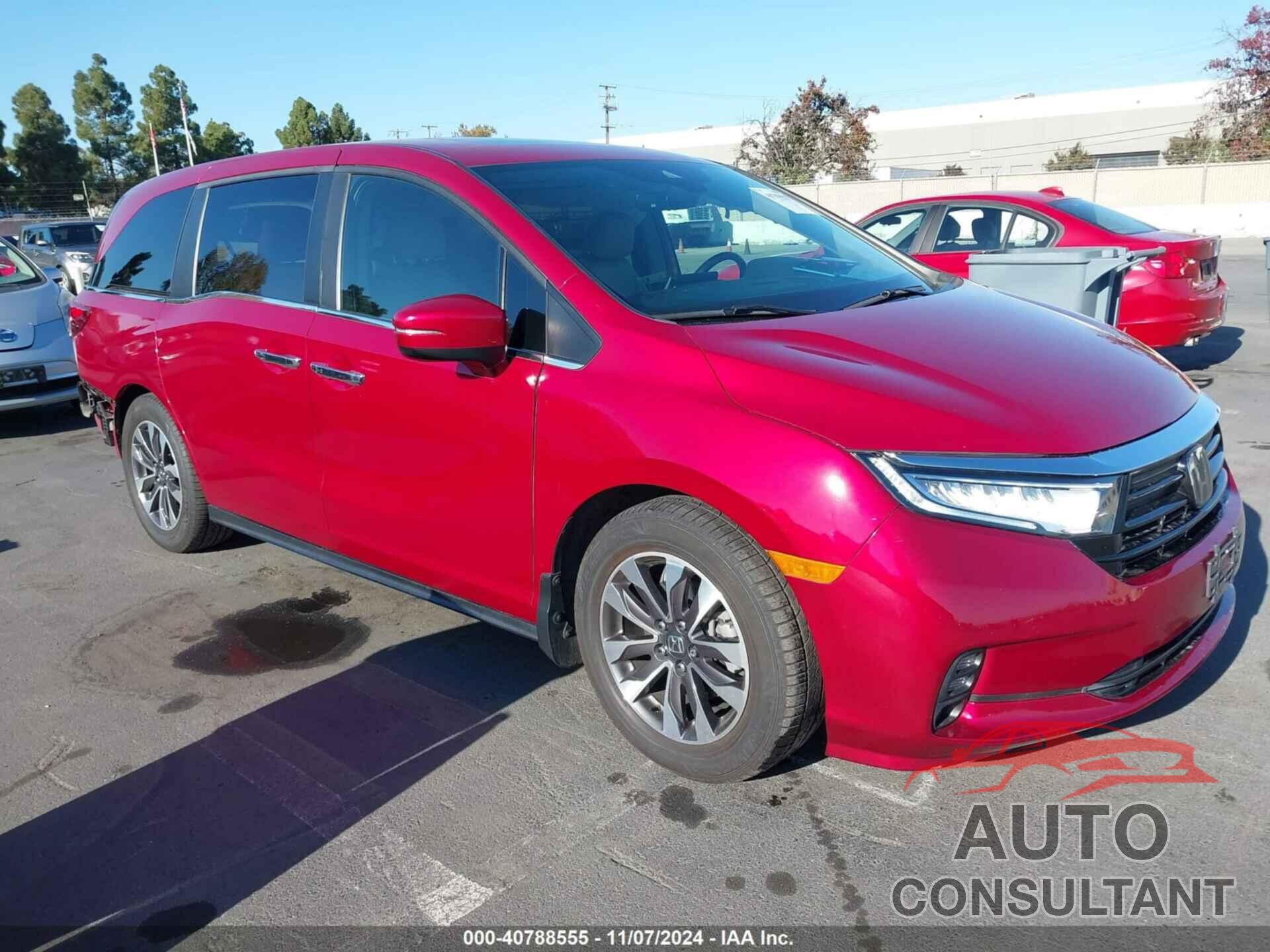 HONDA ODYSSEY 2022 - 5FNRL6H72NB022304