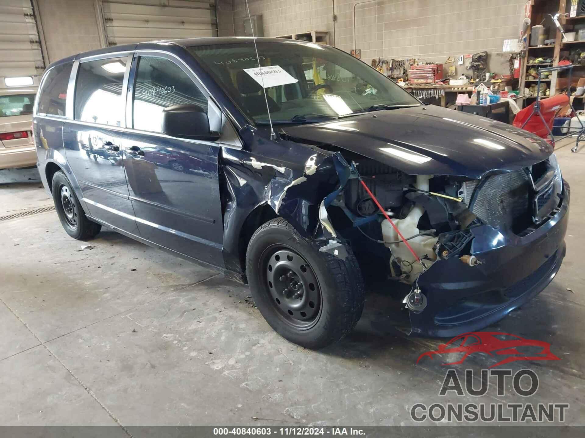 DODGE GRAND CARAVAN 2014 - 2C4RDGBG3ER353893