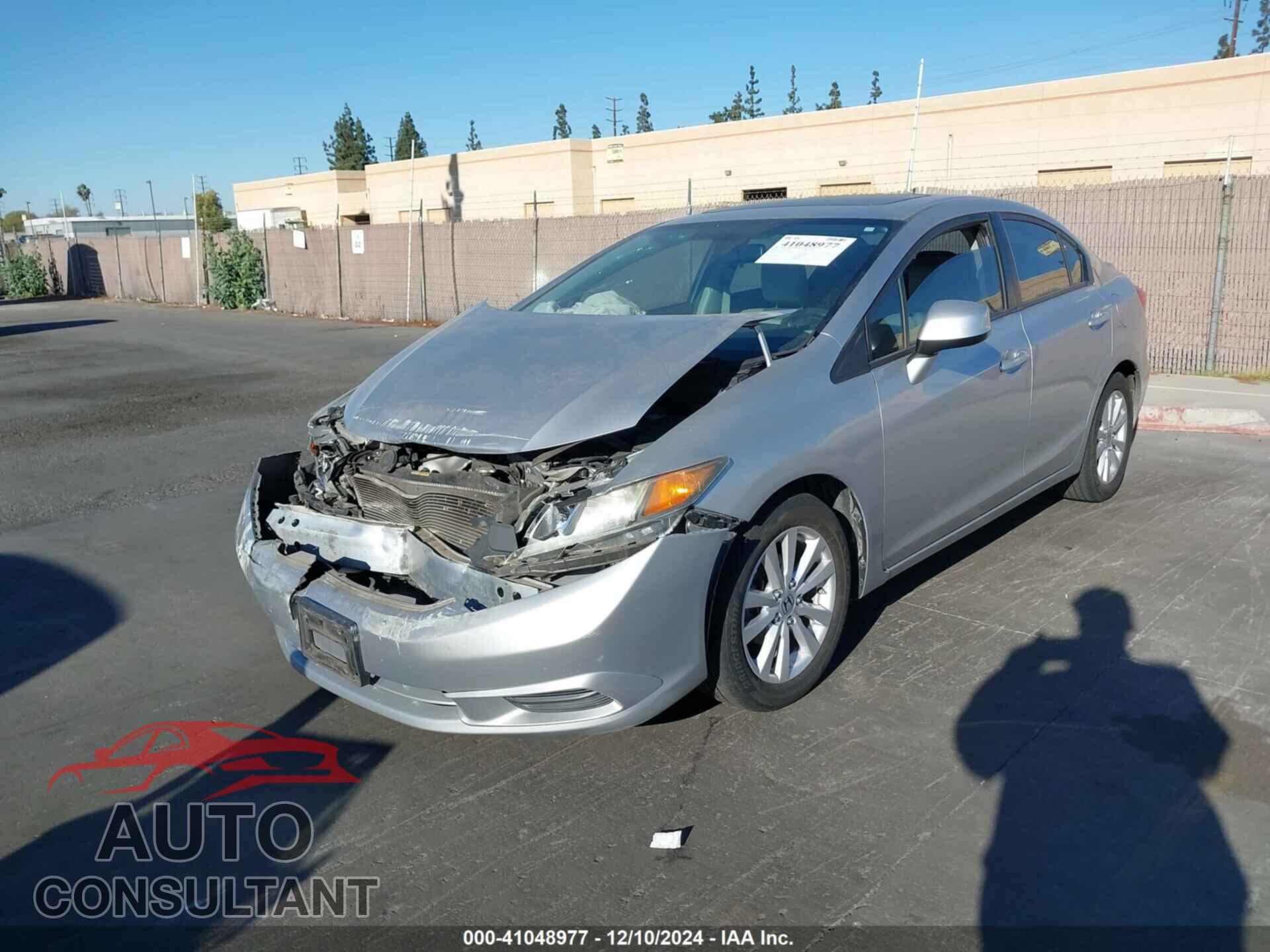 HONDA CIVIC 2012 - 19XFB2F84CE314985