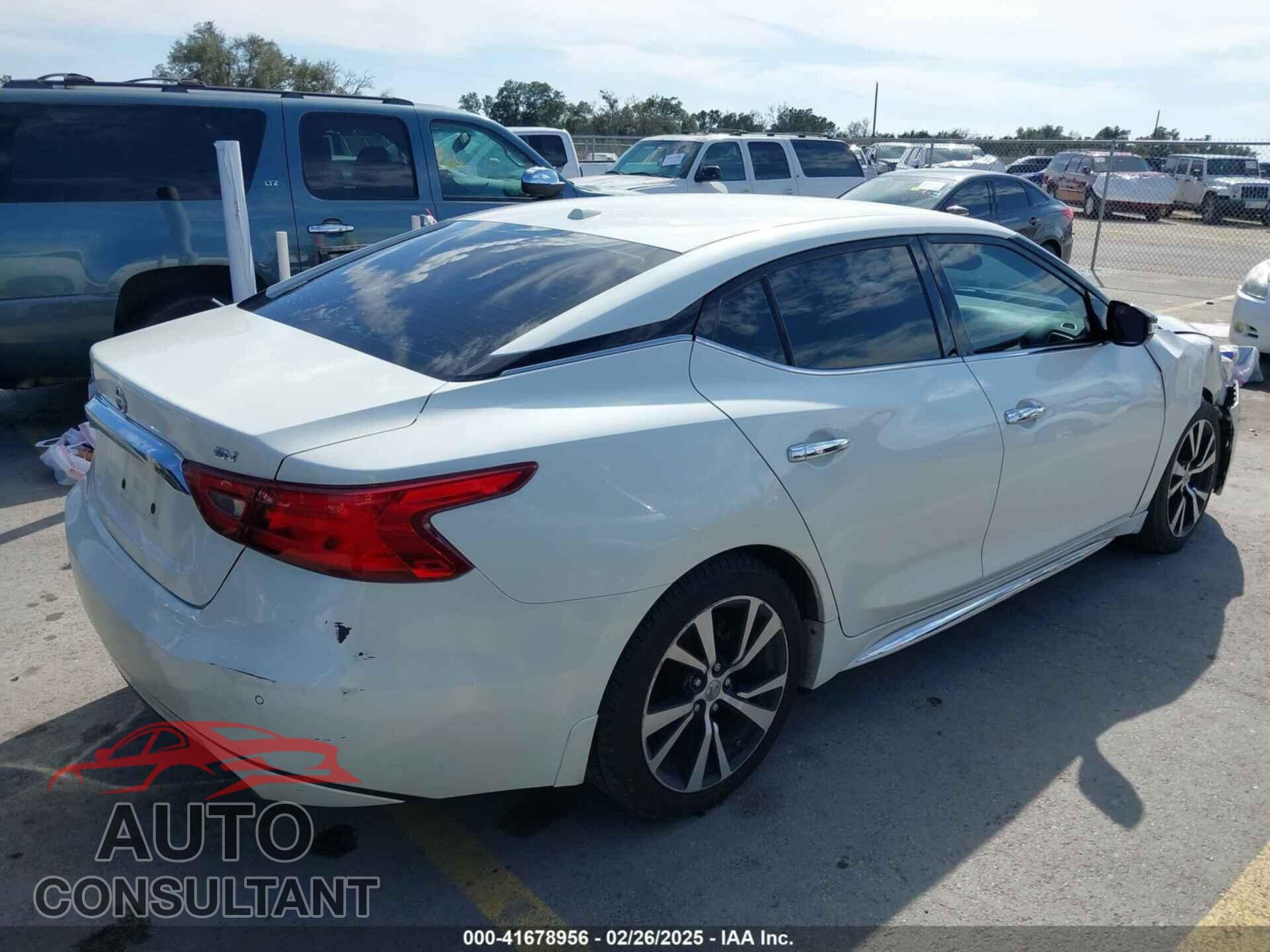 NISSAN MAXIMA 2017 - 1N4AA6AP7HC456500
