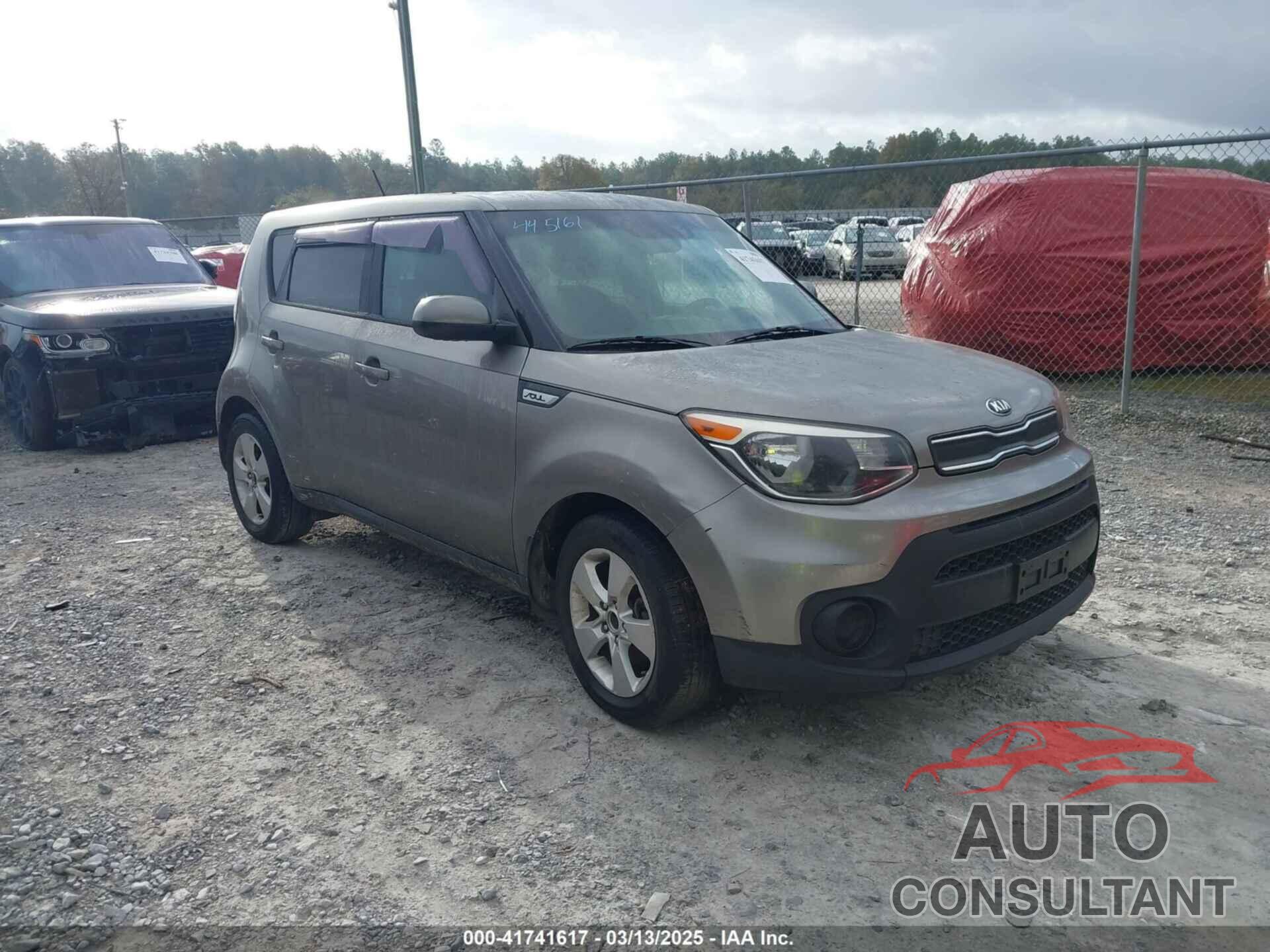 KIA SOUL 2017 - KNDJN2A25H7445161