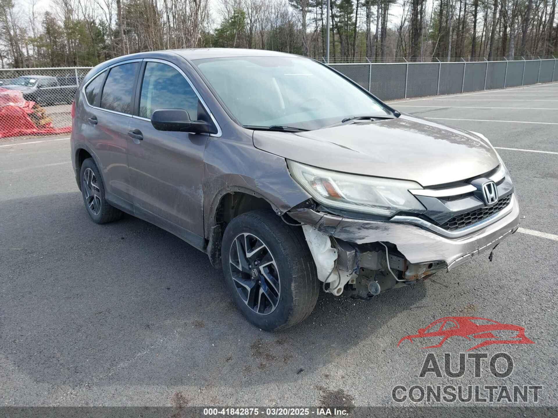 HONDA CR-V 2016 - 5J6RM4H48GL035477