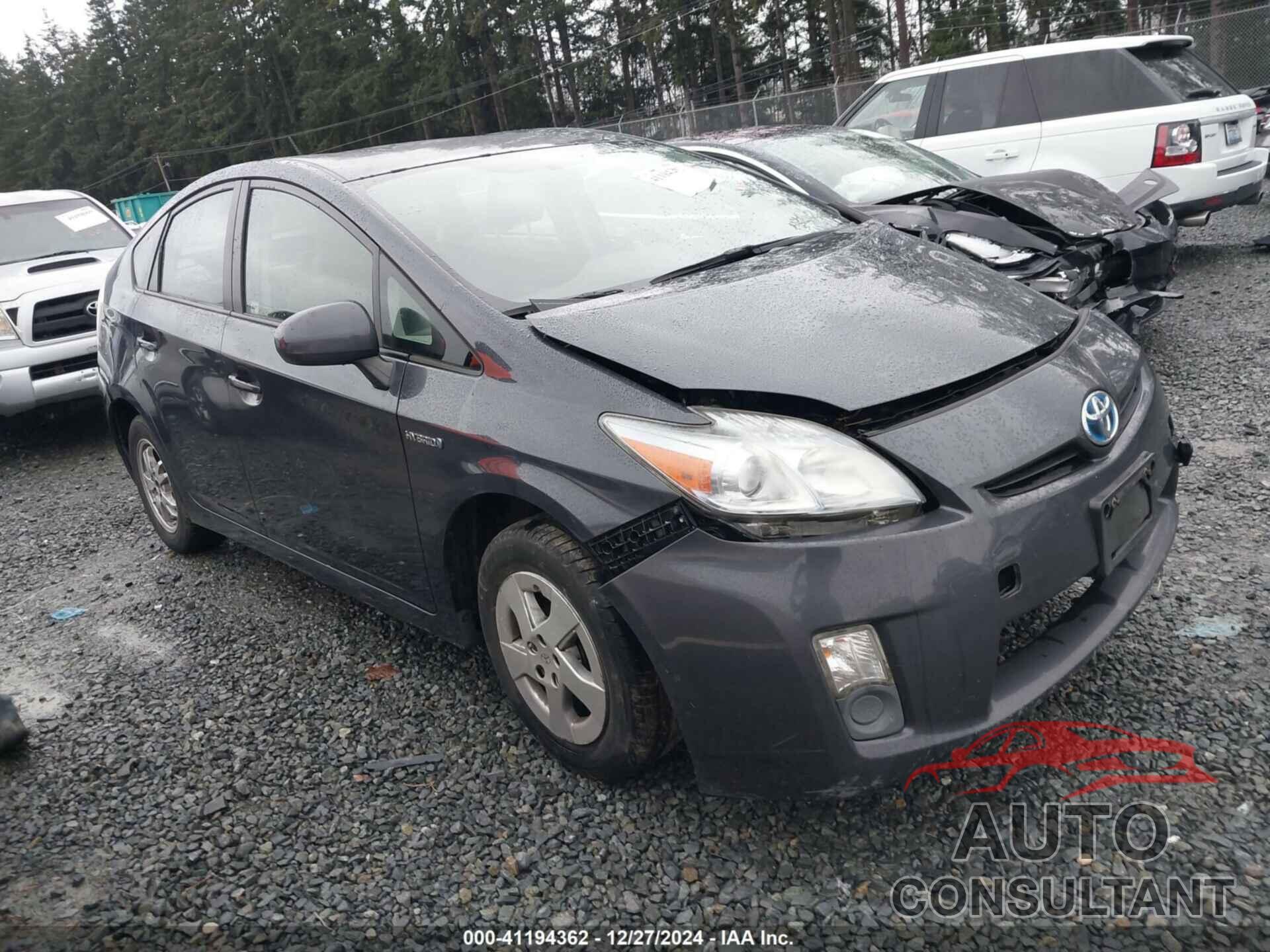 TOYOTA PRIUS 2010 - JTDKN3DU2A0022513