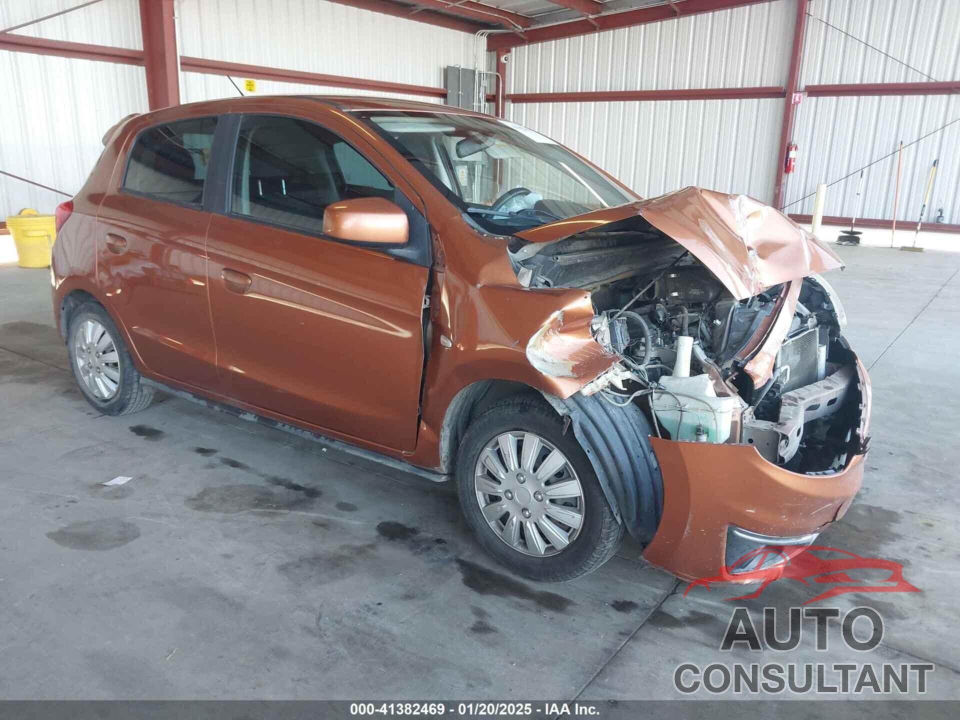 MITSUBISHI MIRAGE 2017 - ML32A3HJ4HH014925