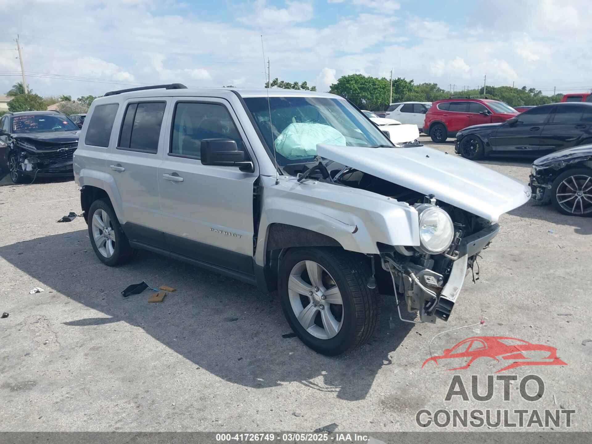 JEEP PATRIOT 2013 - 1C4NJPFA1DD260398