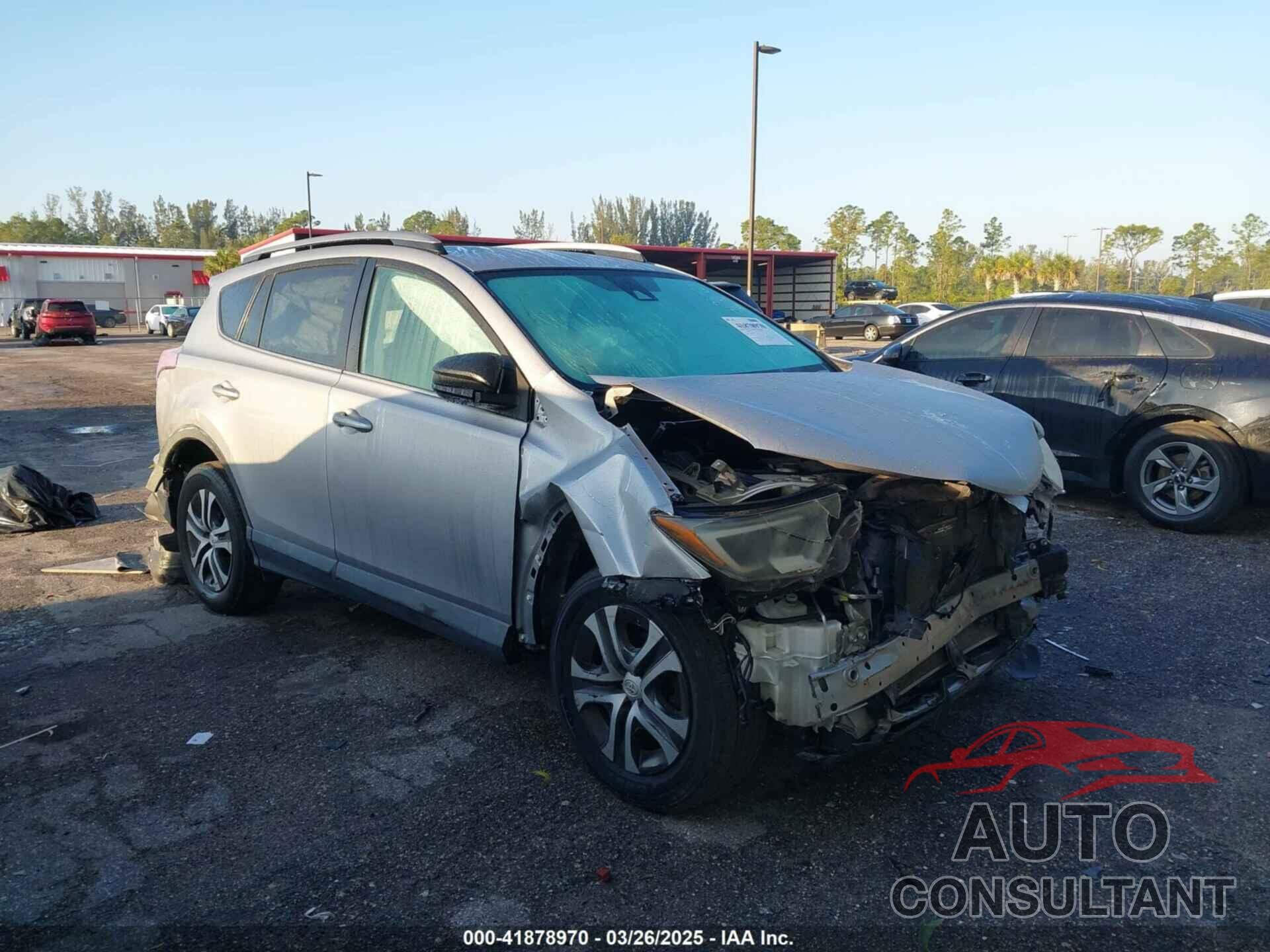 TOYOTA RAV4 2017 - 2T3BFREV1HW607984