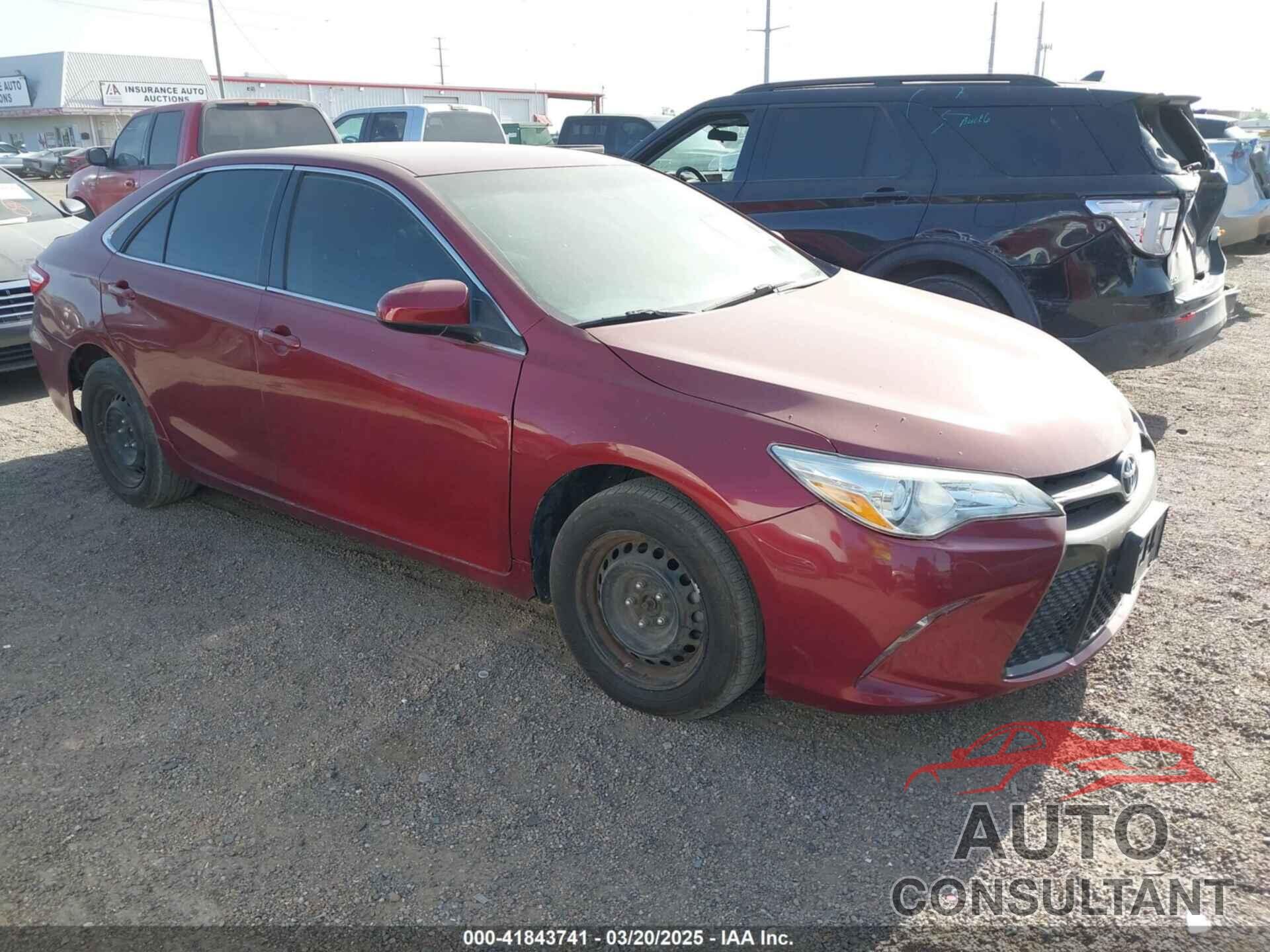 TOYOTA CAMRY 2017 - 4T1BF1FK1HU811750