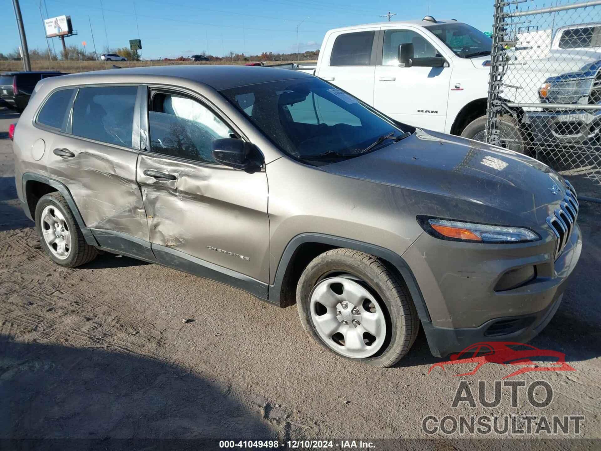 JEEP CHEROKEE 2016 - 1C4PJLAB6GW265655