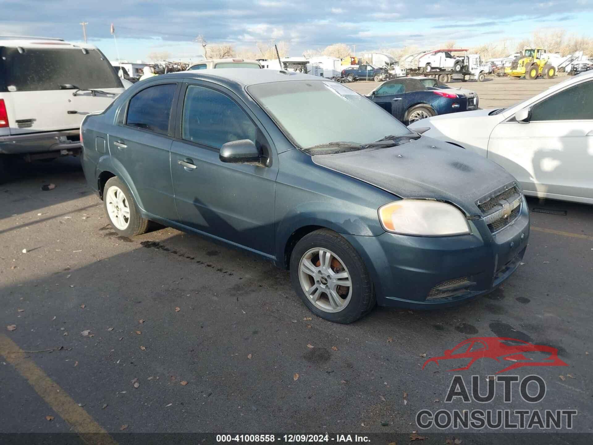 CHEVROLET AVEO 2010 - KL1TD5DEXAB098651