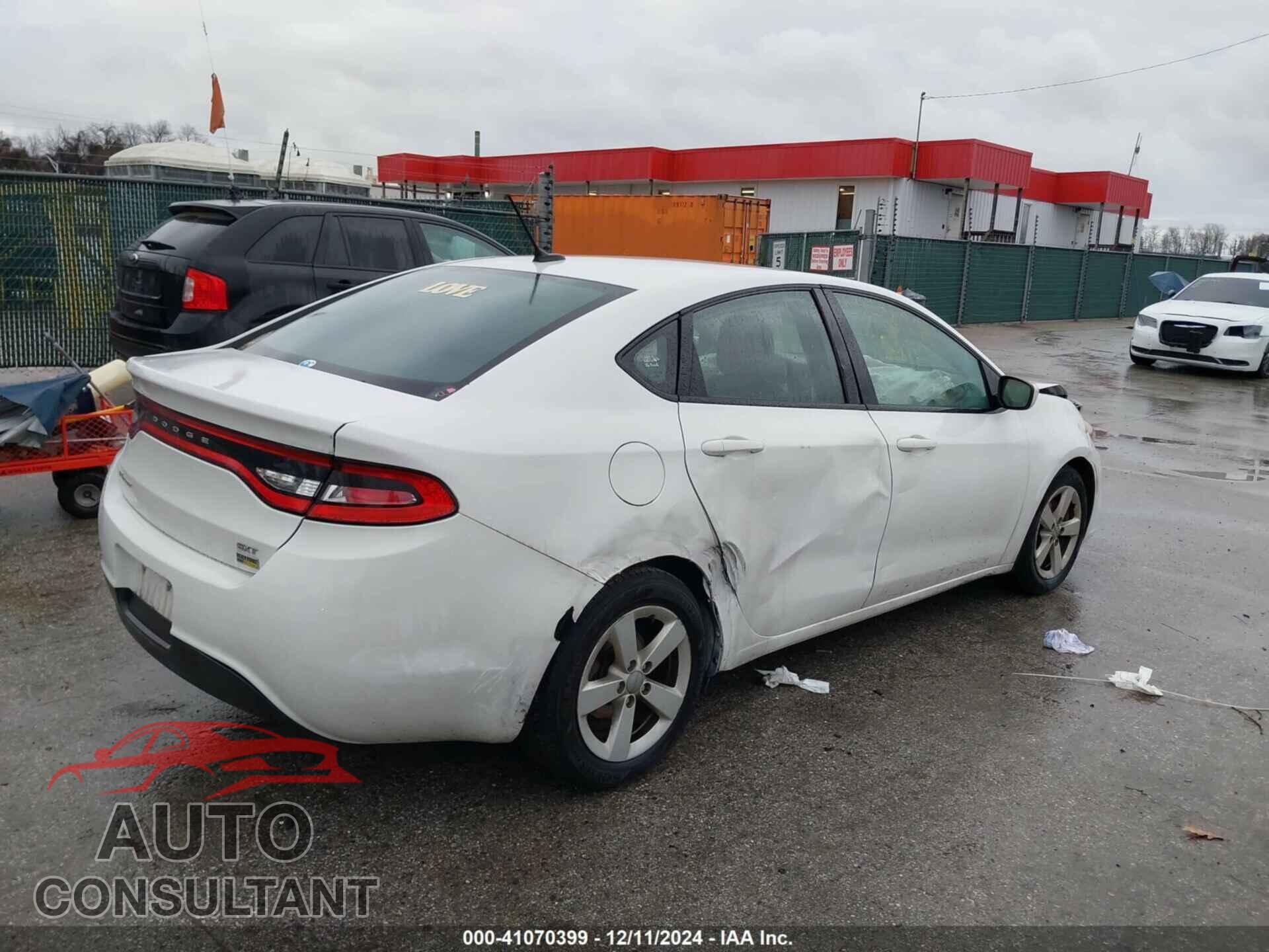 DODGE DART 2016 - 1C3CDFBA5GD591380