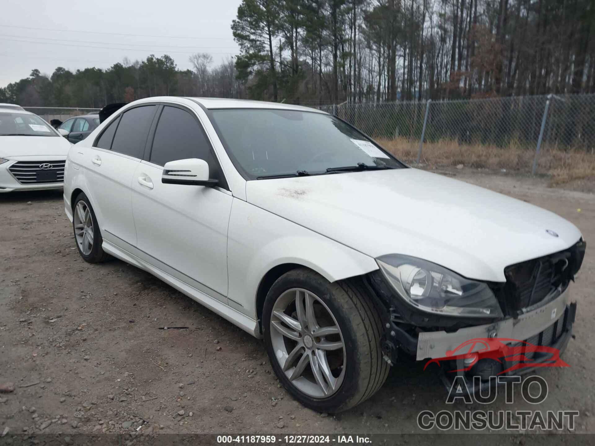 MERCEDES-BENZ C 250 2013 - WDDGF4HB2DA746532