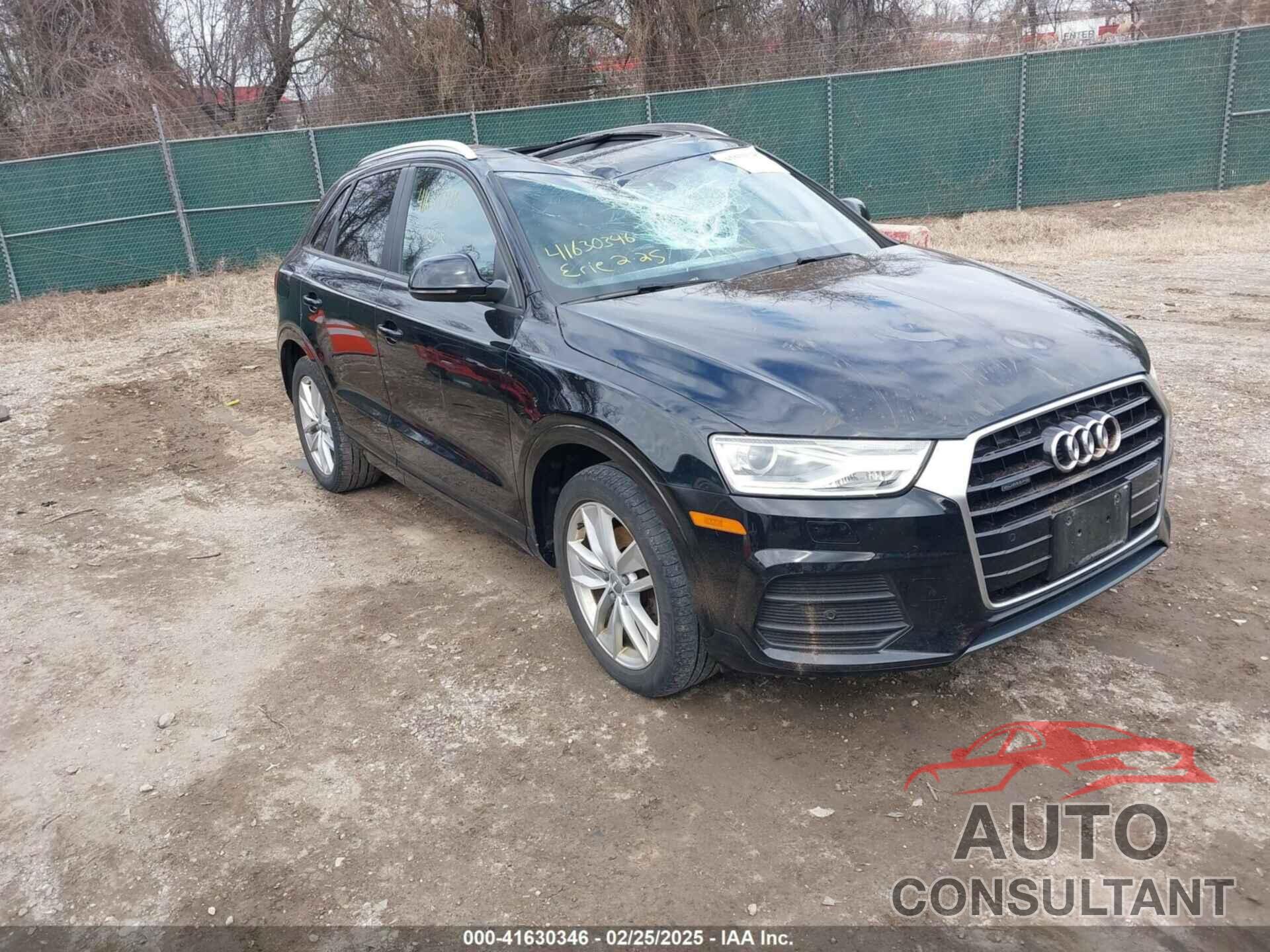 AUDI Q3 2017 - WA1ECCFS5HR016753