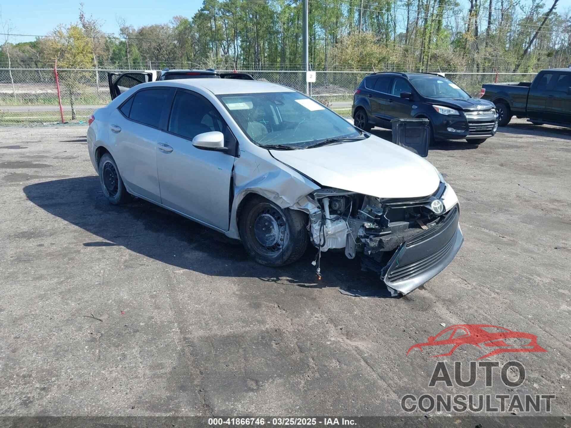 TOYOTA COROLLA 2017 - 5YFBURHE9HP726250