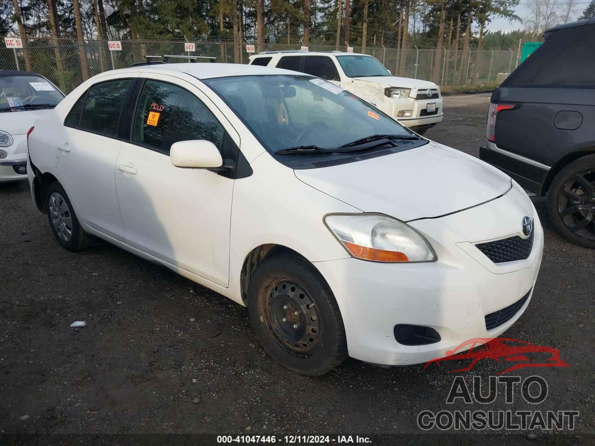 TOYOTA YARIS 2011 - JTDBT4K36BL000424