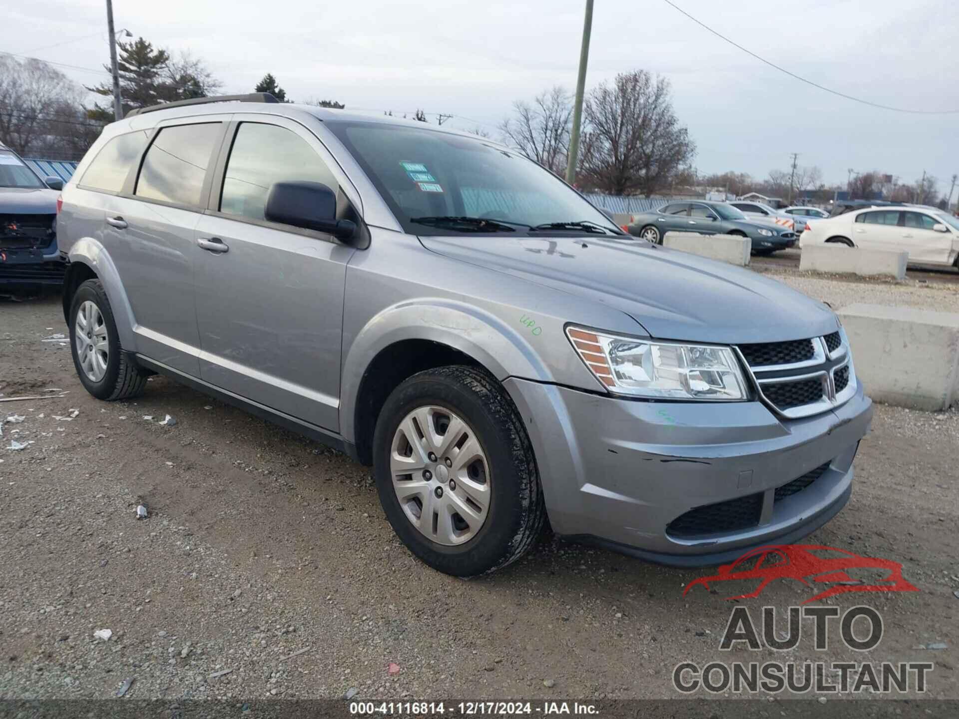 DODGE JOURNEY 2017 - 3C4PDCAB8HT605225