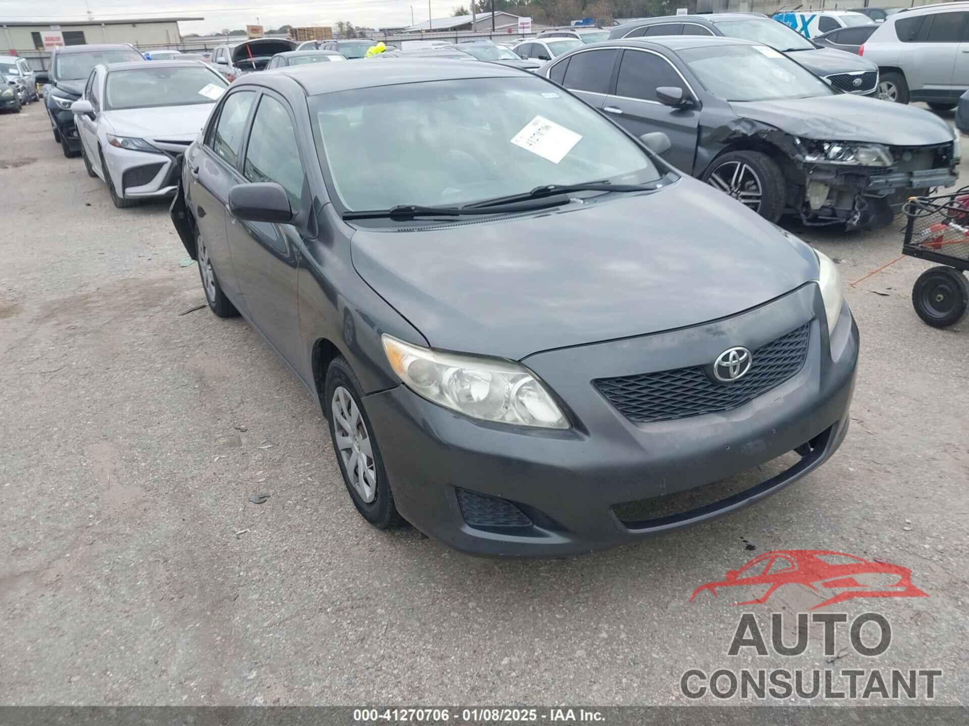 TOYOTA COROLLA 2009 - 1NXBU40E69Z018472