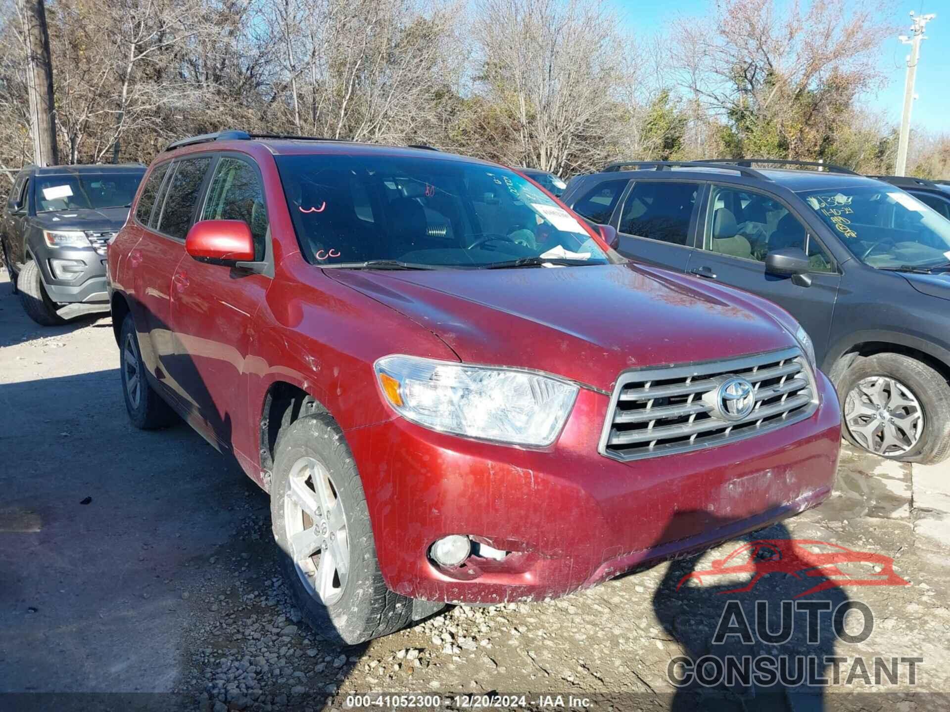 TOYOTA HIGHLANDER 2010 - 5TDKK3EH0AS007001