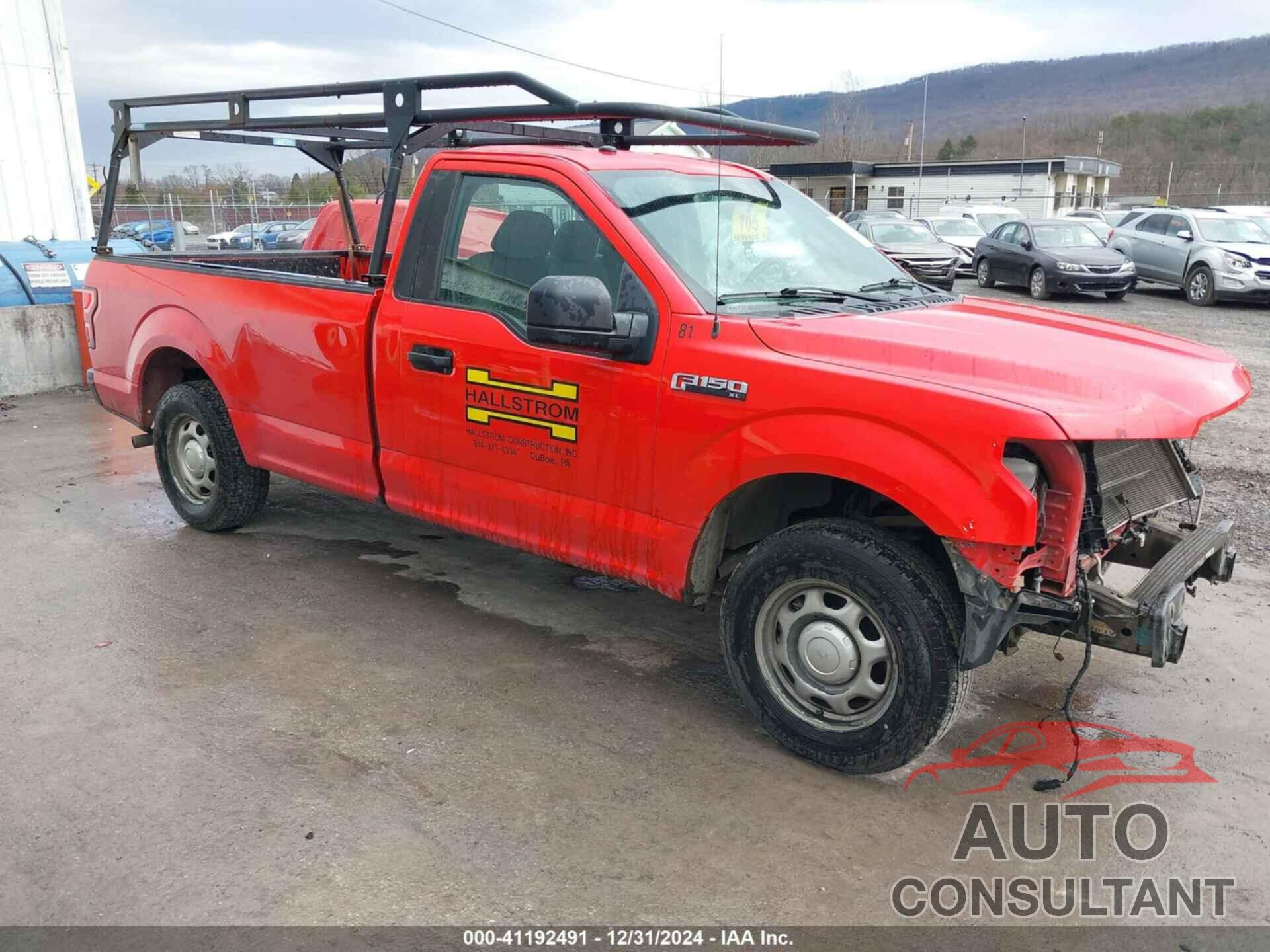 FORD F-150 2018 - 1FTMF1CB8JKC72692