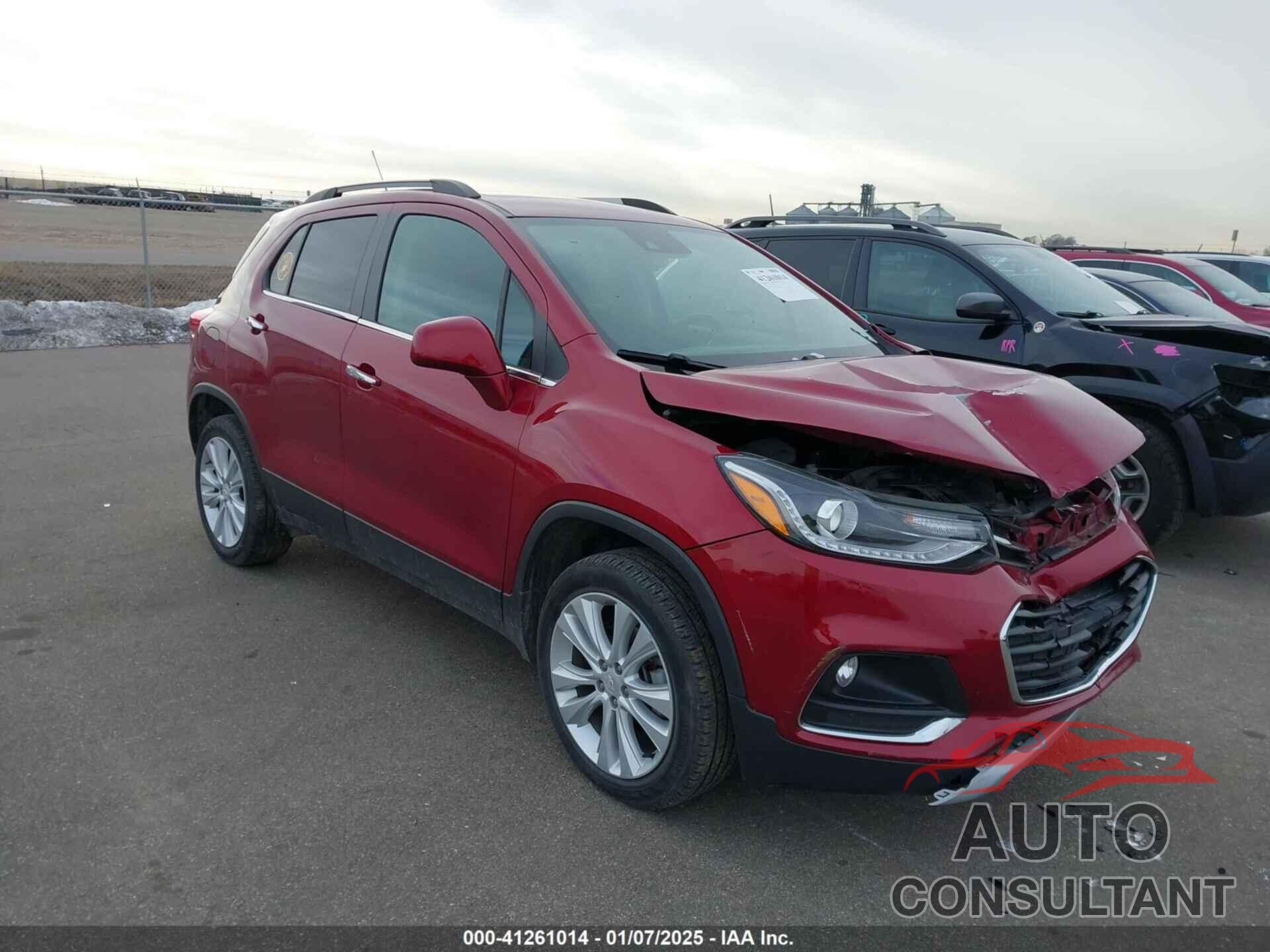 CHEVROLET TRAX 2018 - 3GNCJRSBXJL245395