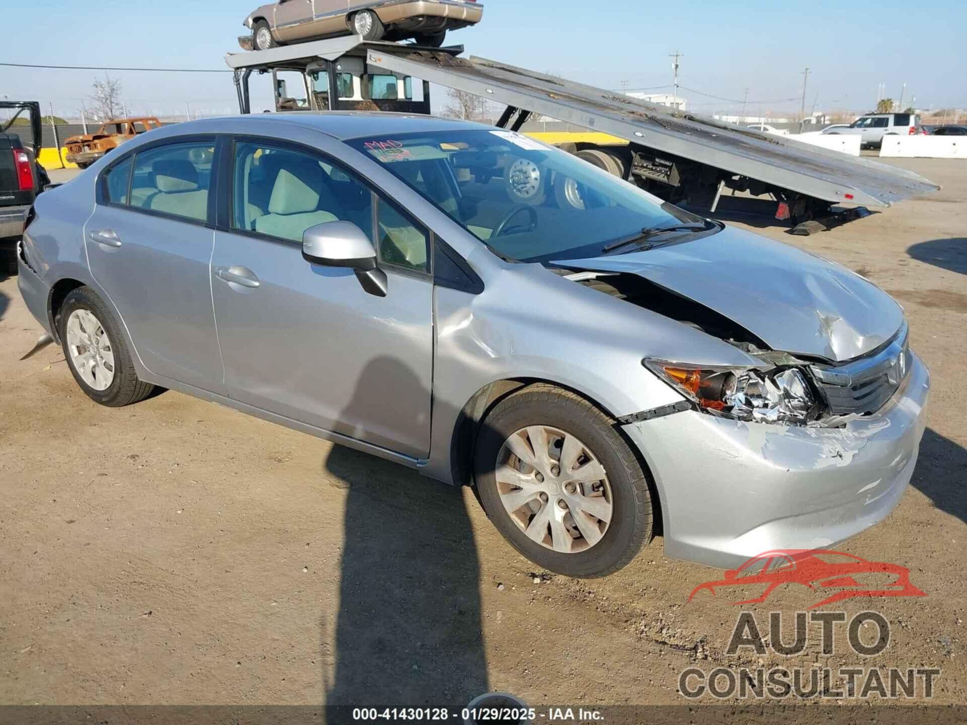 HONDA CIVIC 2012 - JHMFB2F59CS004932