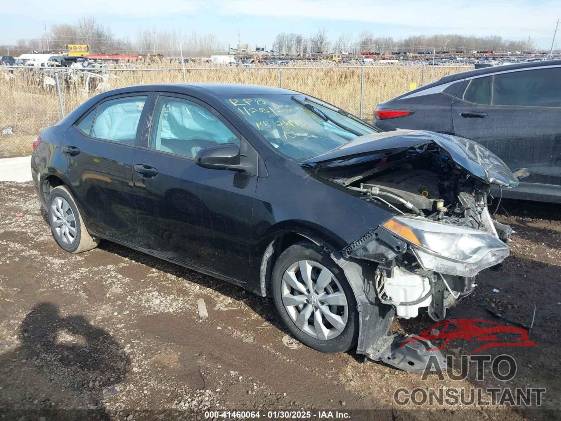 TOYOTA COROLLA 2015 - 2T1BURHE5FC452493
