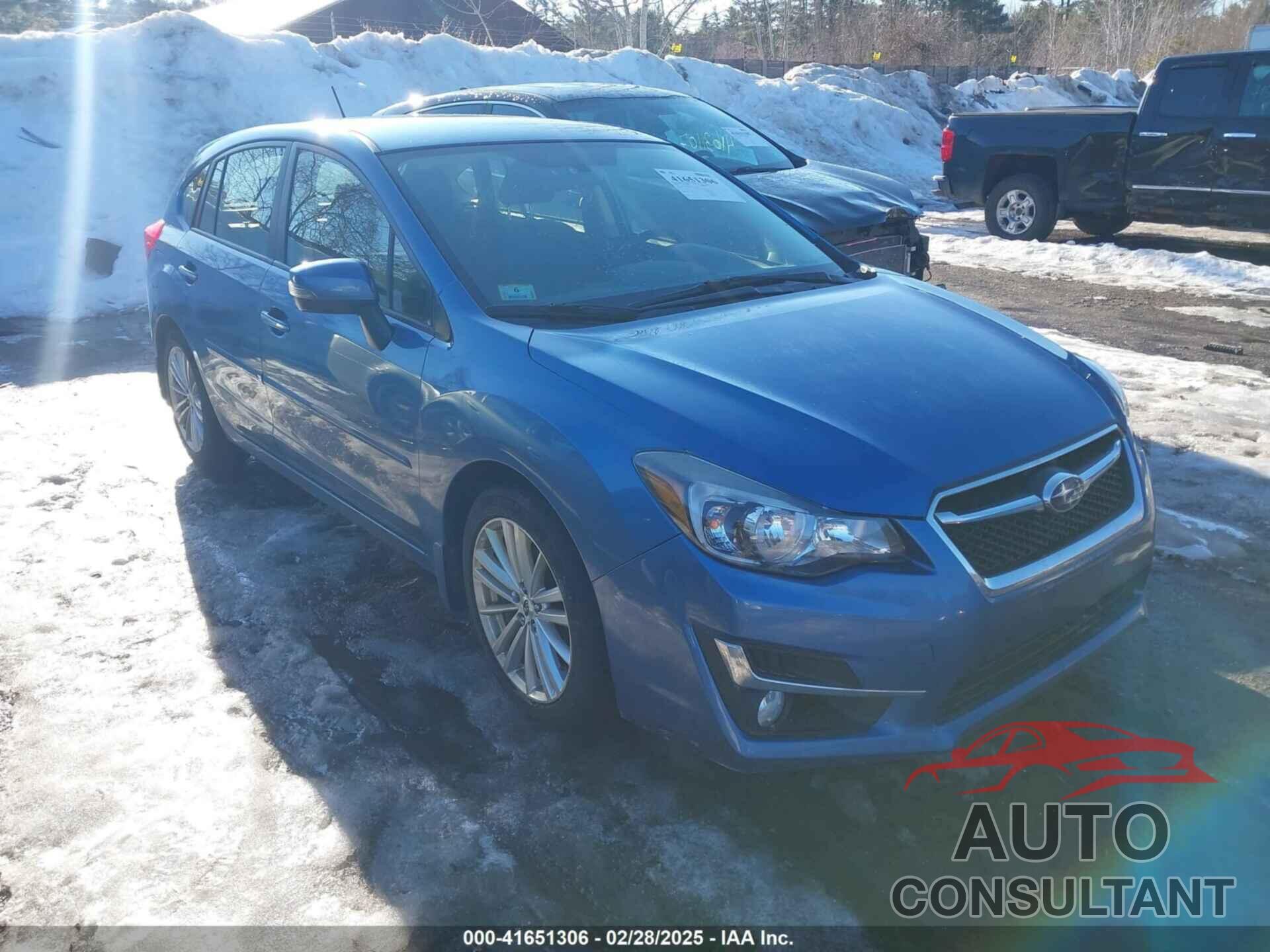 SUBARU IMPREZA 2015 - JF1GPAM60FH204215